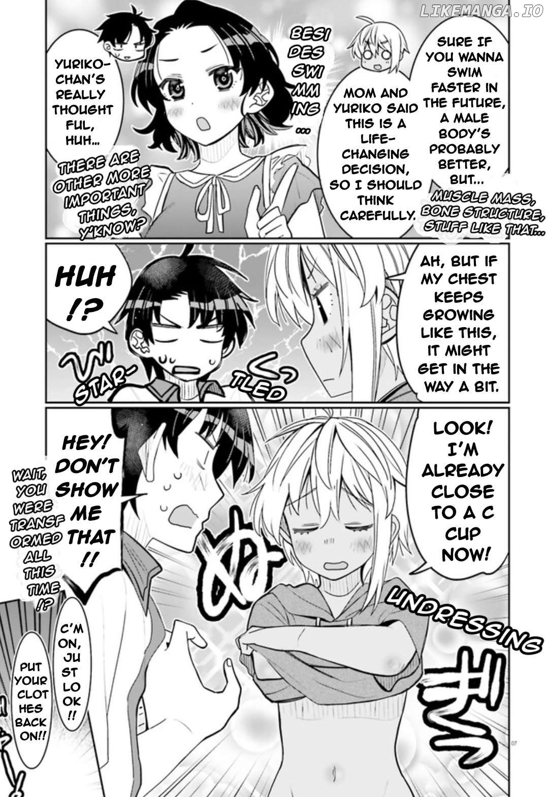 I Am Worried That My Childhood Friend Is Too Cute! Chapter 48 - page 7