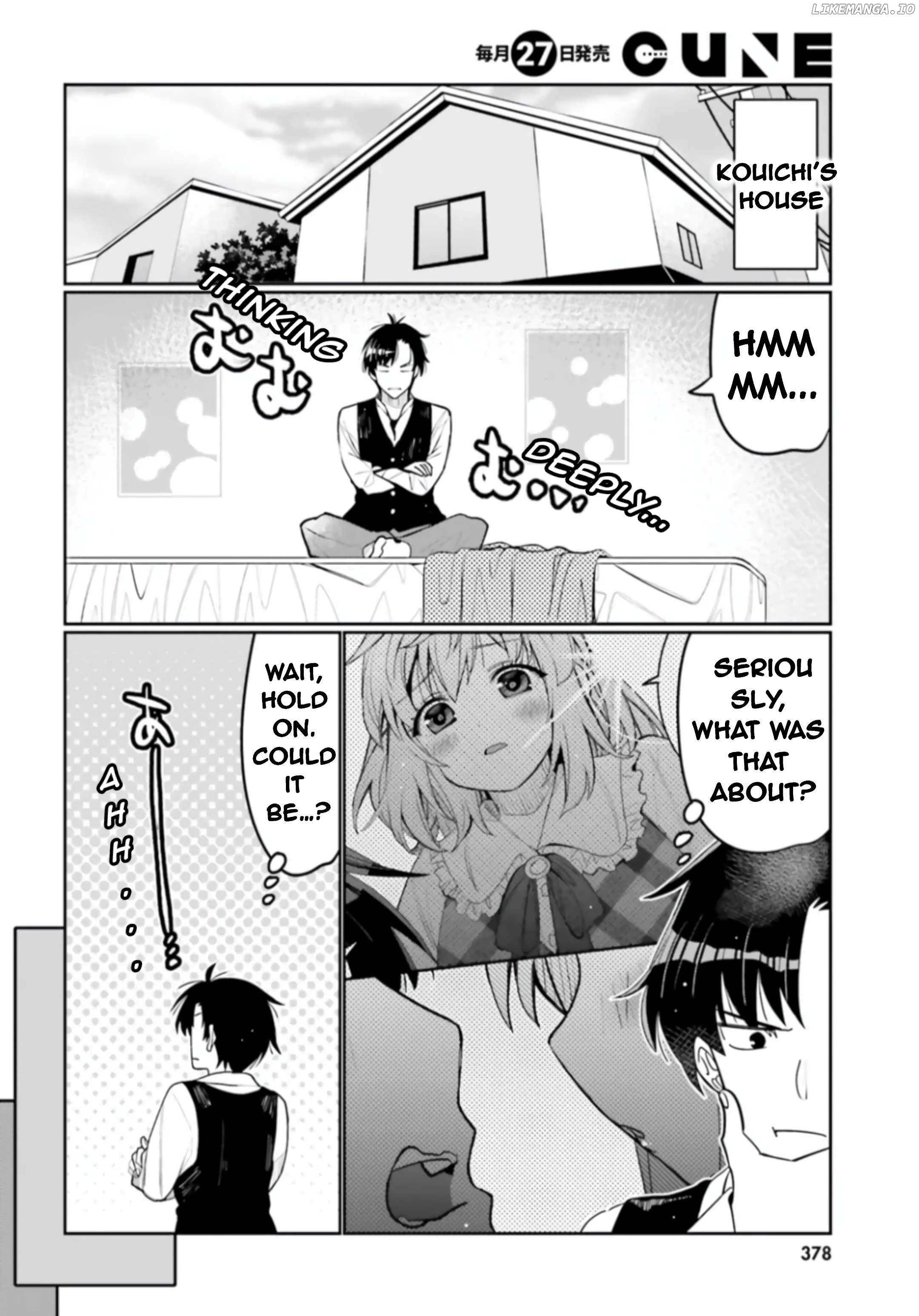I Am Worried That My Childhood Friend Is Too Cute! Chapter 50 - page 2