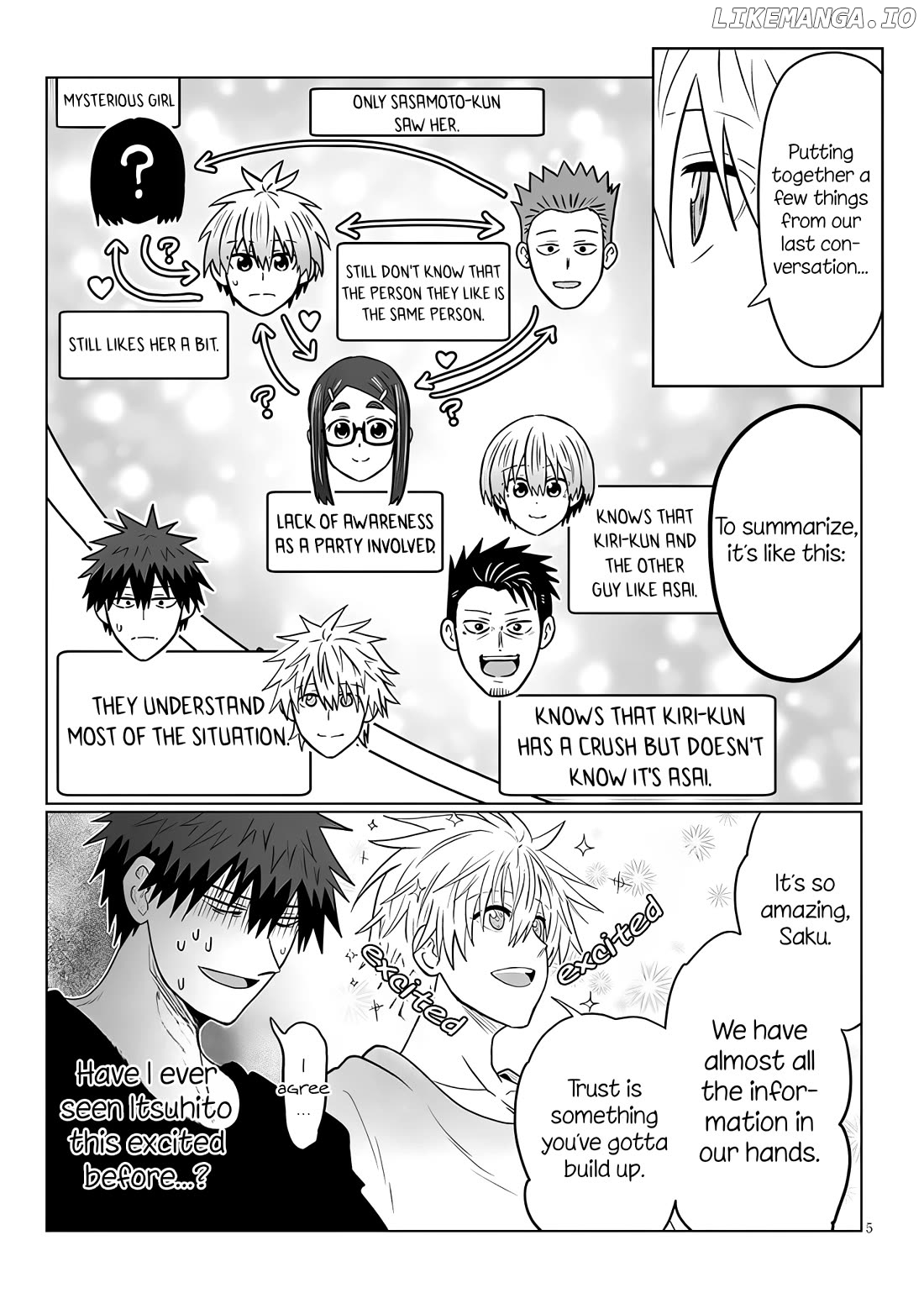 Uzaki-chan wa Asobitai! Chapter 124 - page 5