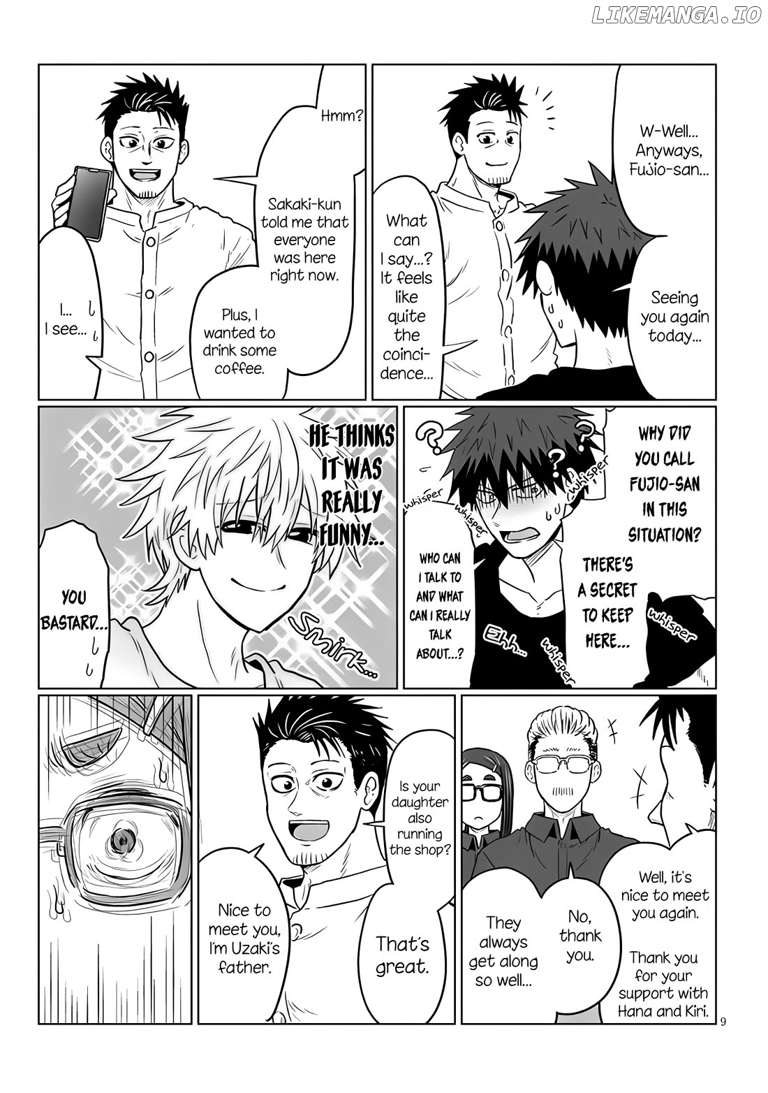 Uzaki-chan wa Asobitai! Chapter 124 - page 9