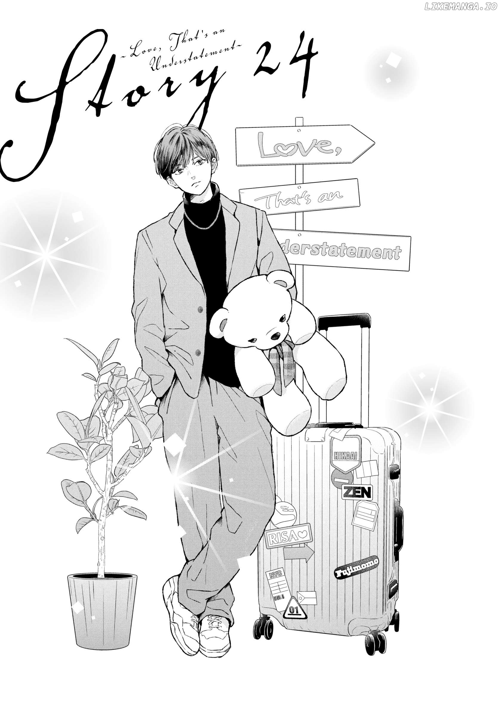 Hikaeme ni Itte mo, Kore wa Ai Chapter 24 - page 1
