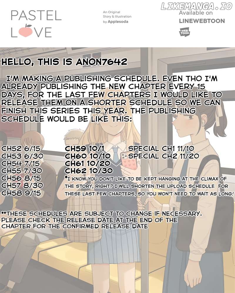 Pastel Love Chapter 52 - page 55