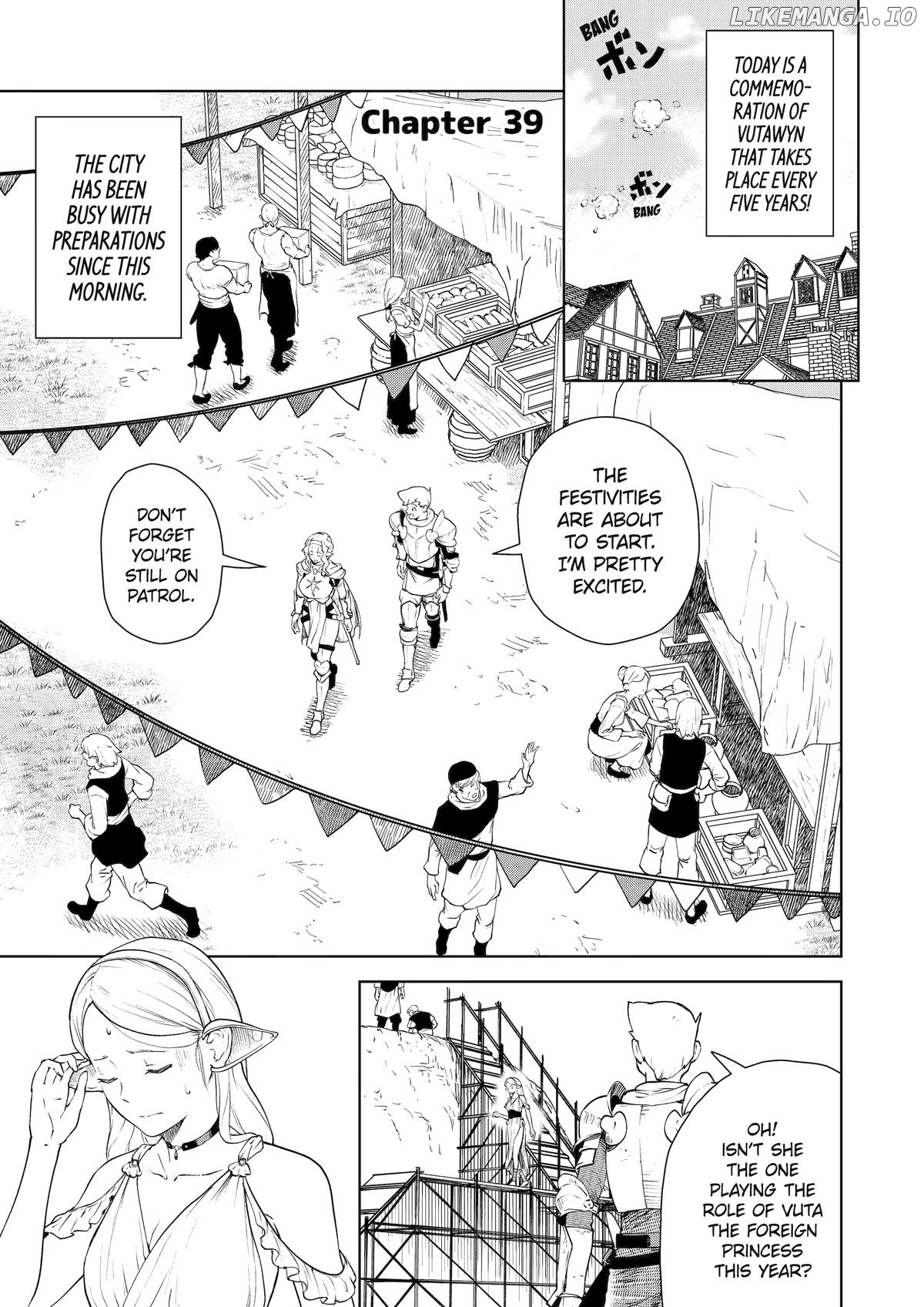Even The Captain Knight, Miss Elf, Wants To Be A Maiden. Chapter 39 - page 1