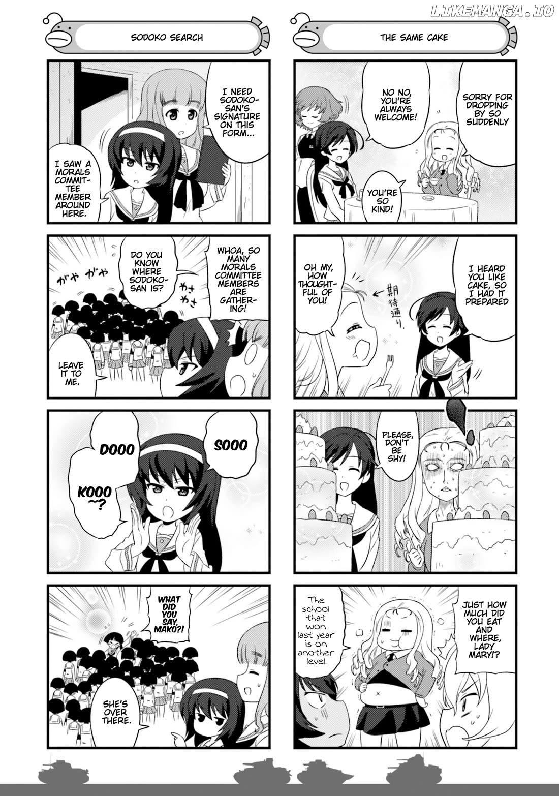 Girls Und Panzer Motto Love Love Sakusen Desu! Chapter 82.1 - page 3