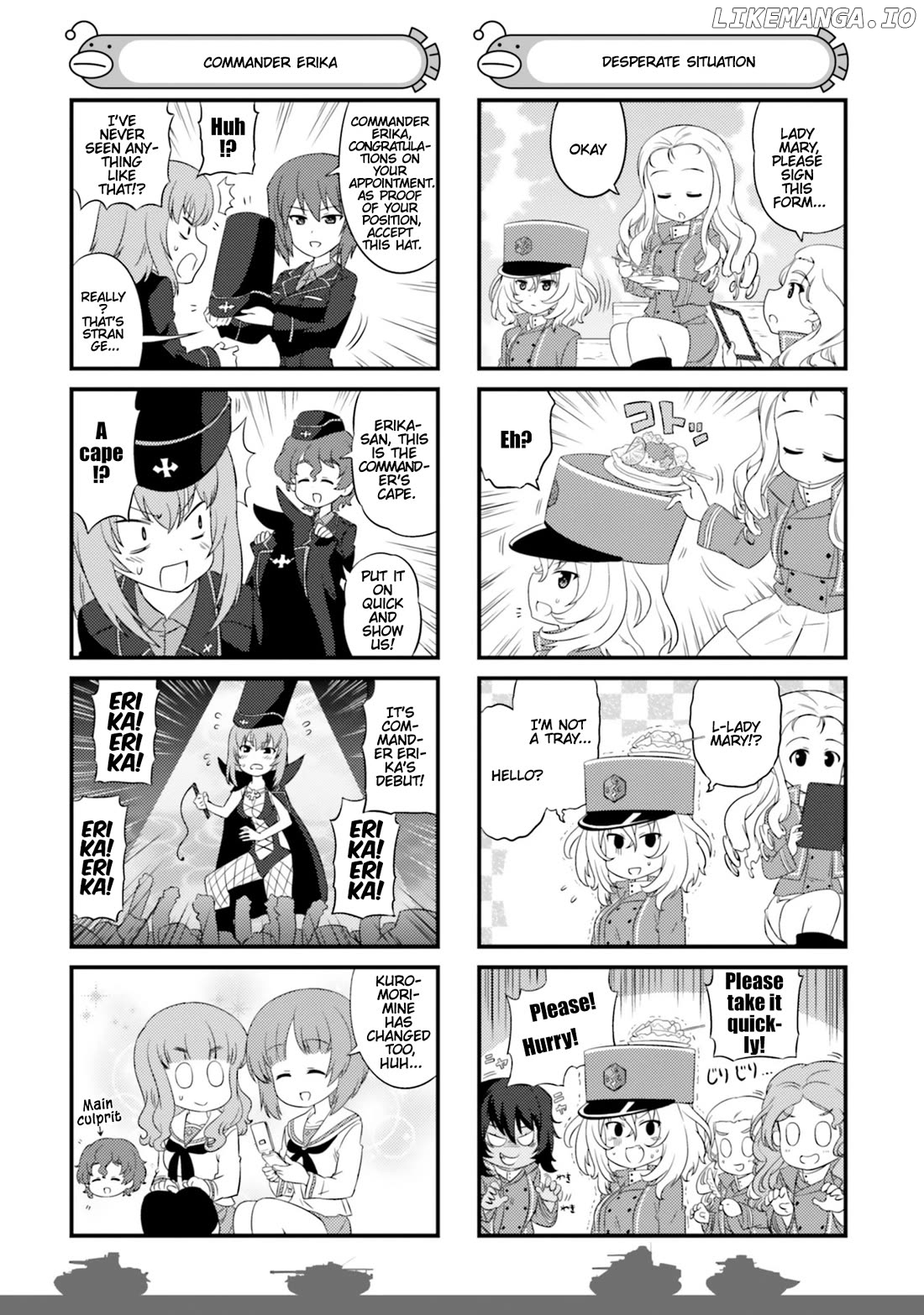Girls Und Panzer Motto Love Love Sakusen Desu! Chapter 82.1 - page 6