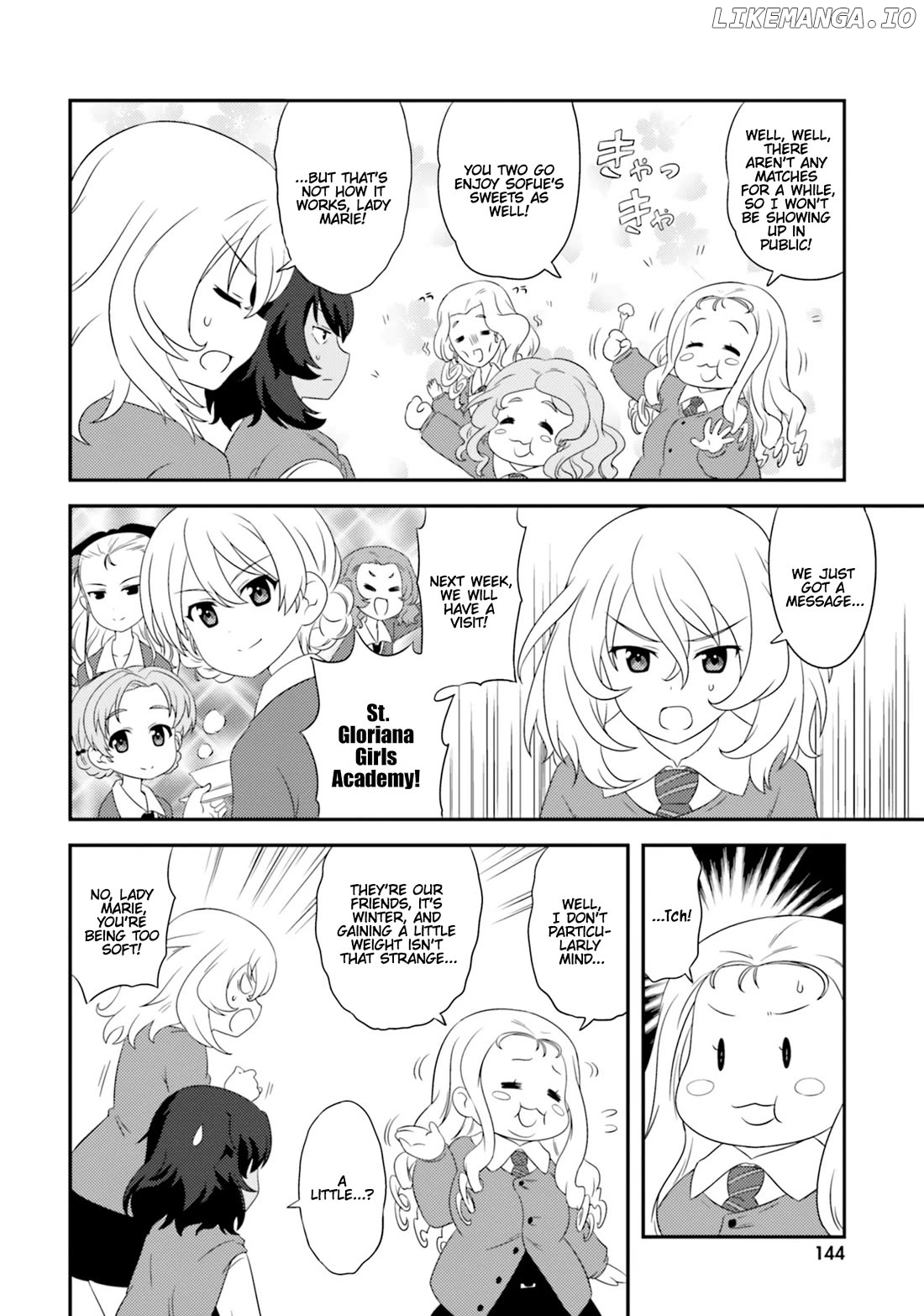 Girls Und Panzer Motto Love Love Sakusen Desu! Chapter 82.4 - page 4