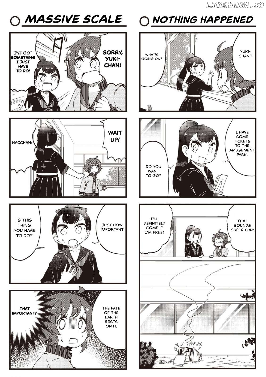 4-Panel 13 Sentinels: Aegis Rim This Is Sector X Chapter 23 - page 7