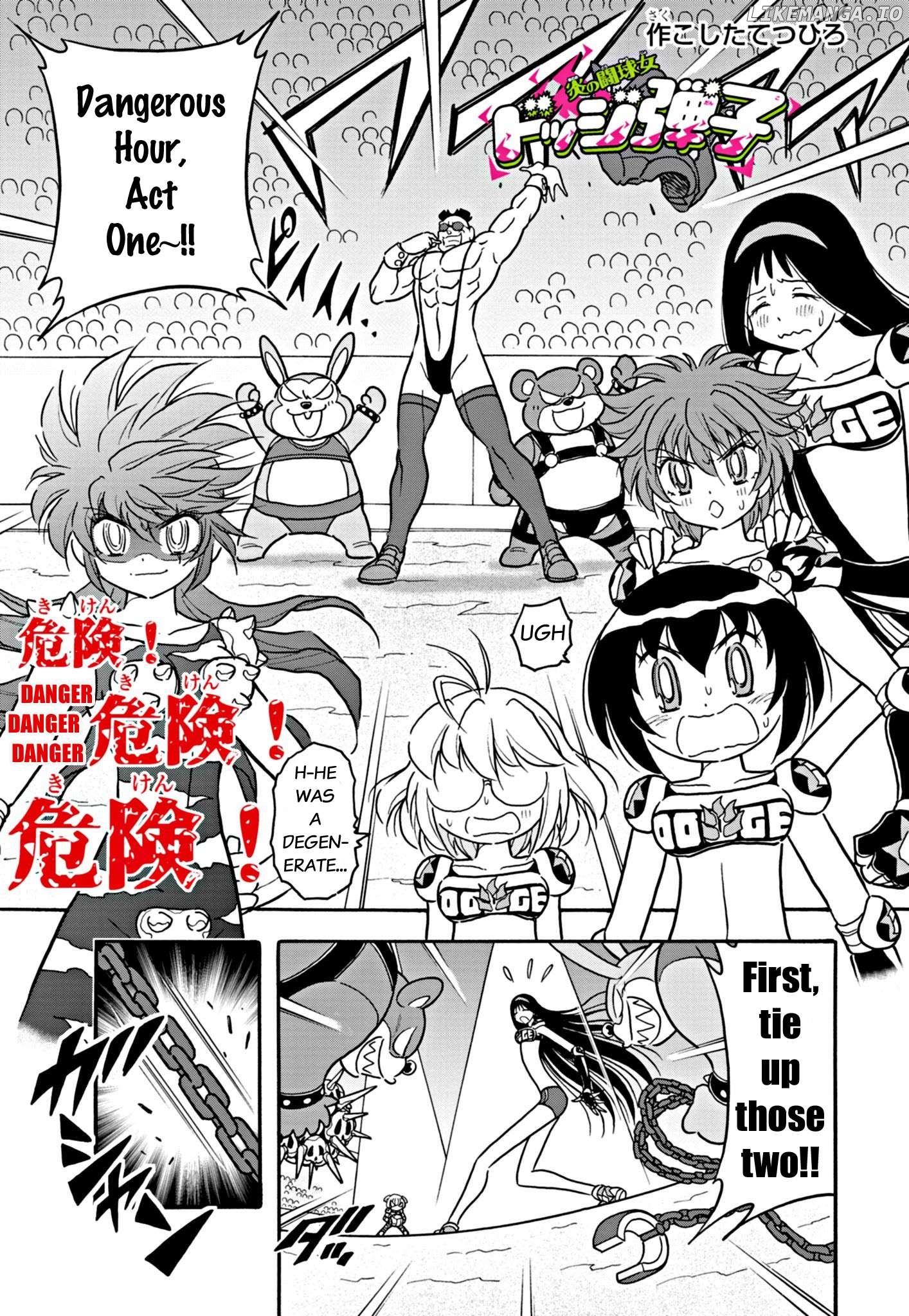 Flaming Ball Girl Dodge Danko Chapter 39 - page 1