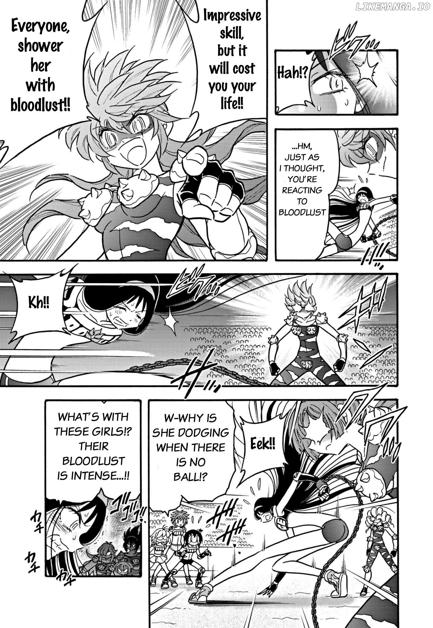 Flaming Ball Girl Dodge Danko Chapter 39 - page 3