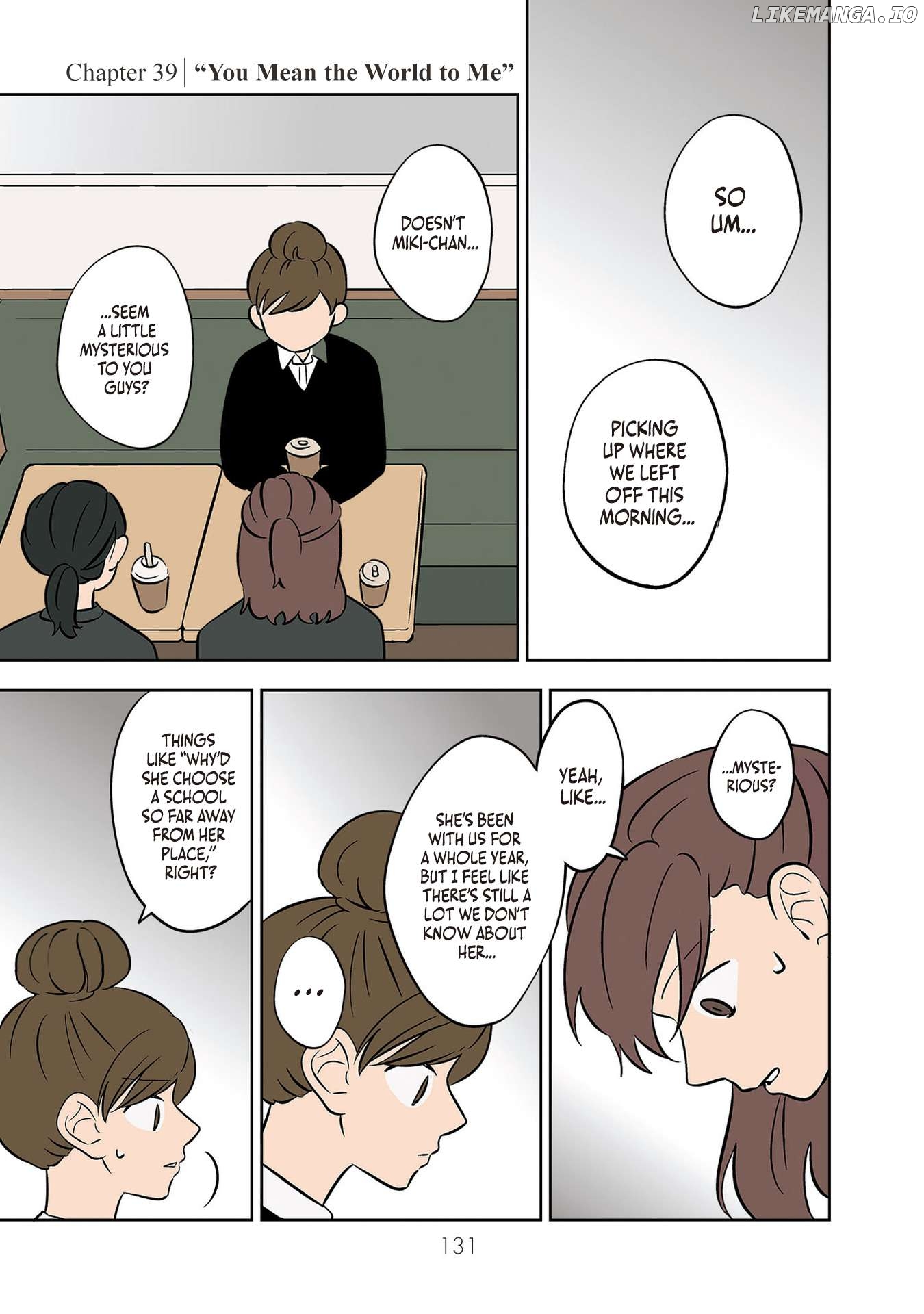Koori No Jouheki Chapter 39 - page 1