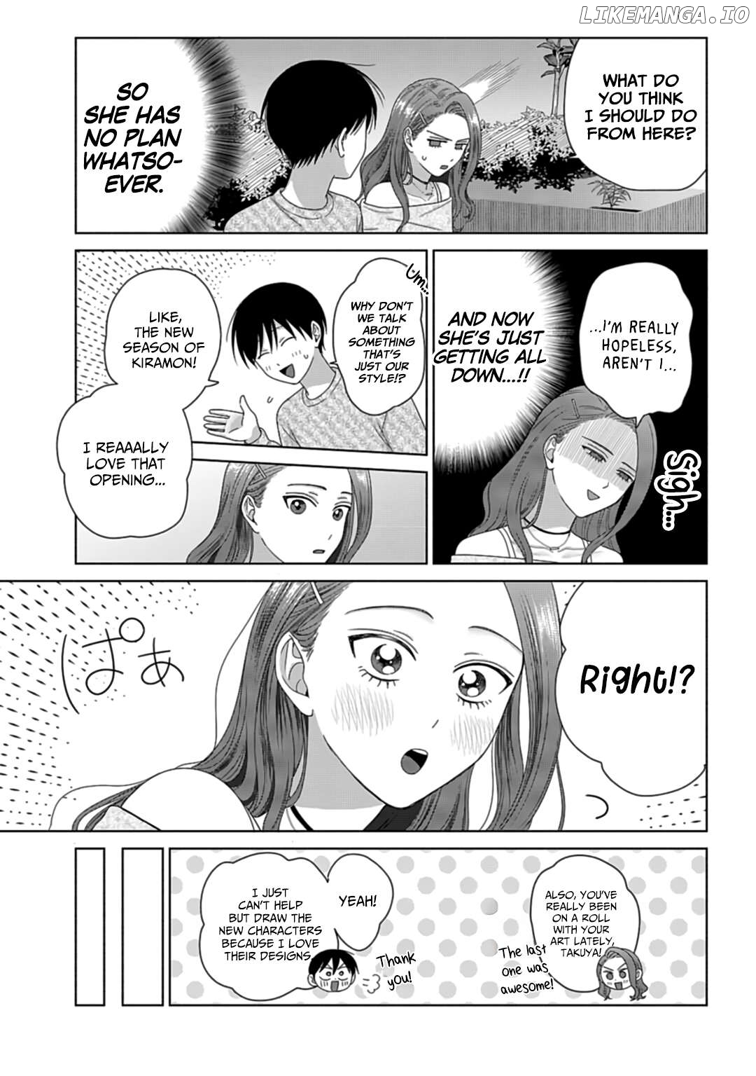 Gal Can’t Be Kind To Otaku!? Chapter 70 - page 3