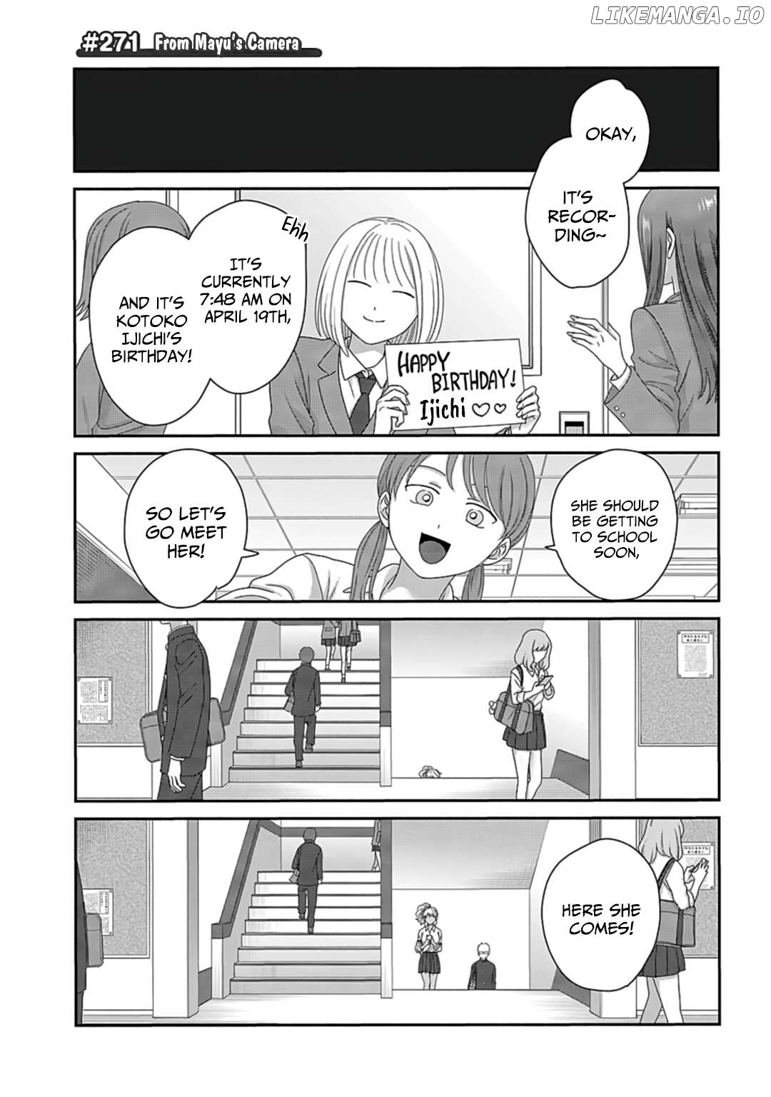 Gal Can’t Be Kind To Otaku!? Chapter 71 - page 9