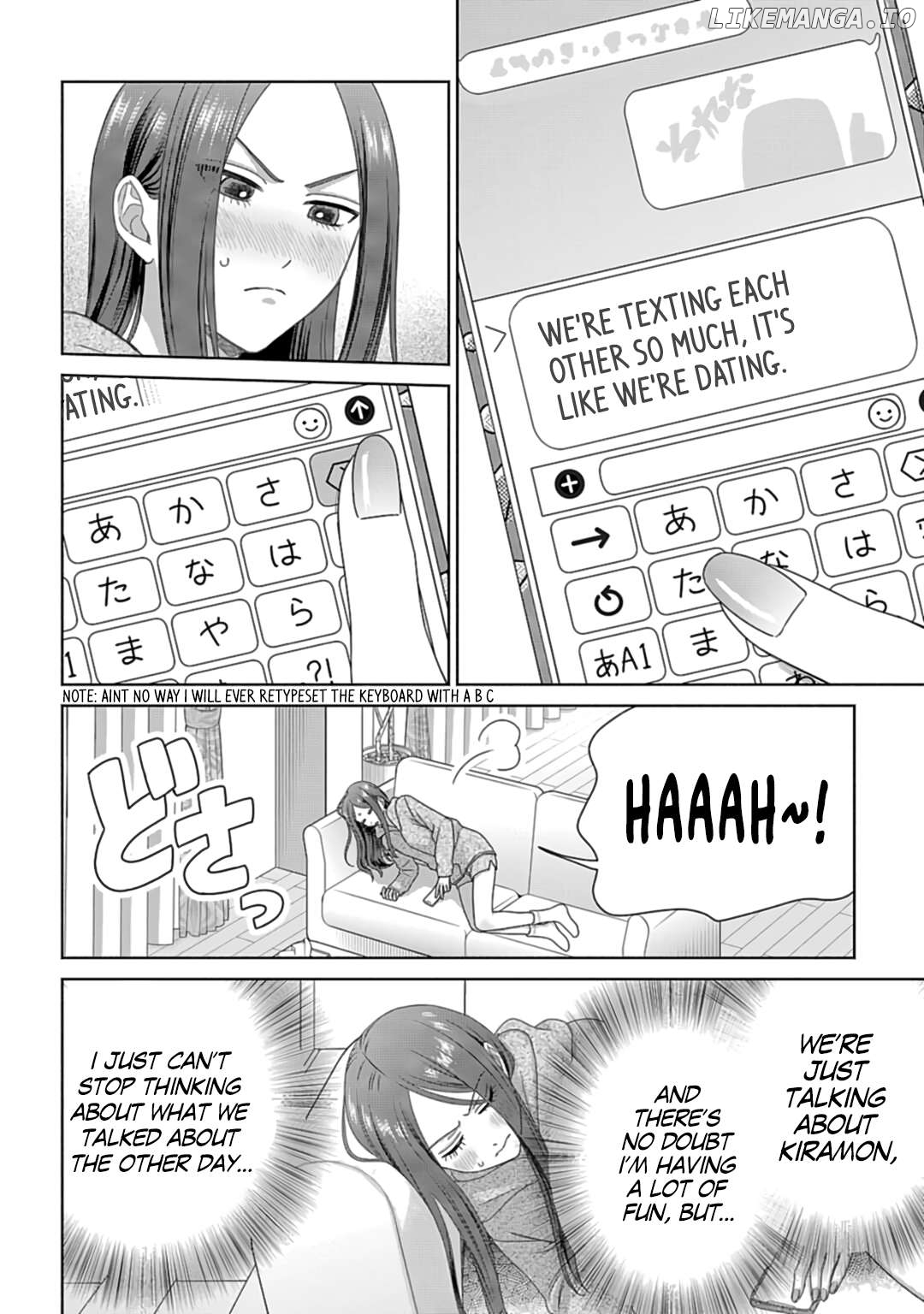 Gal Can’t Be Kind To Otaku!? Chapter 74 - page 8