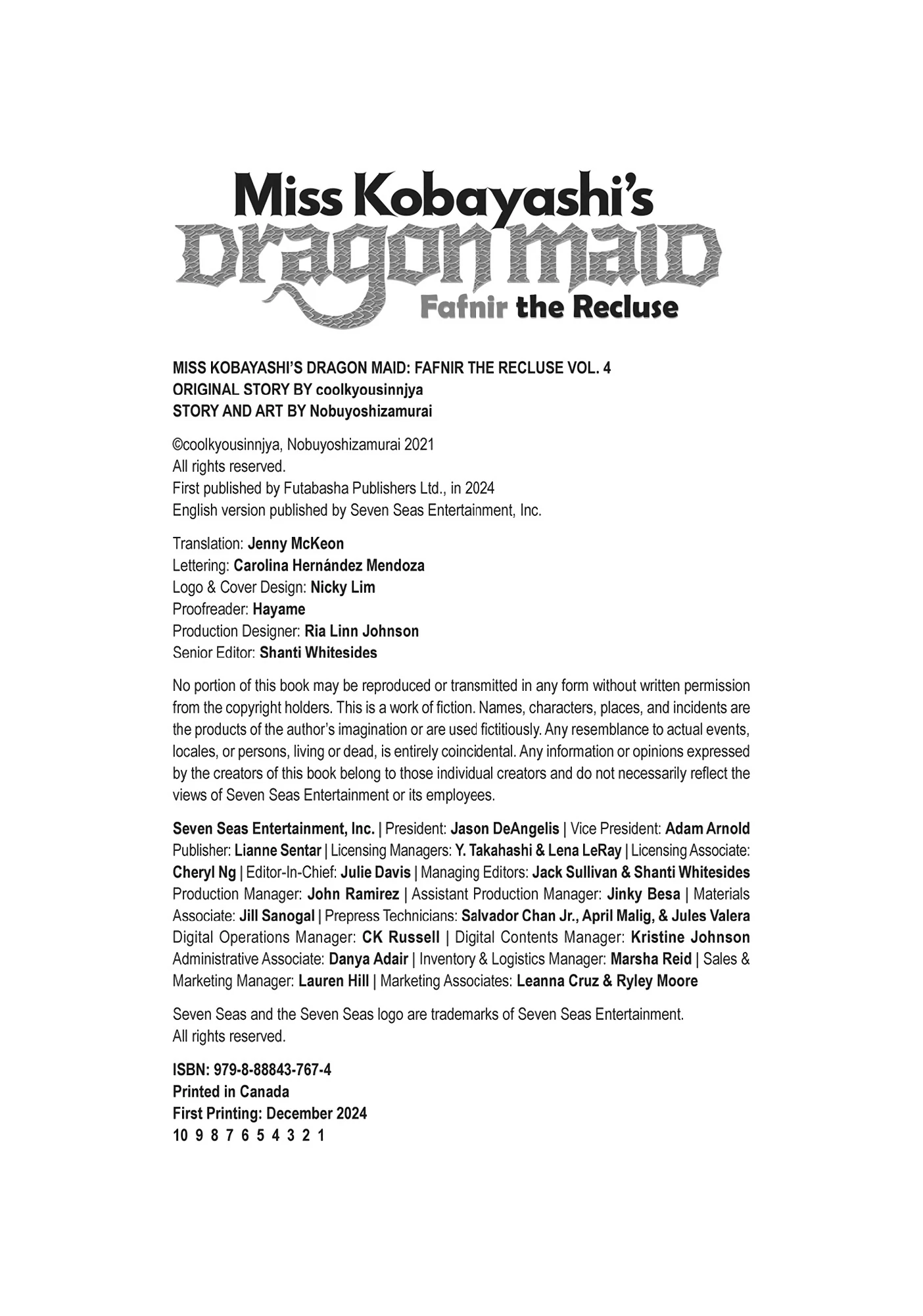 Kobayashi-san Chi no Maid Dragon: Okomorigurashi no Fafnir Chapter 40.5 - page 7