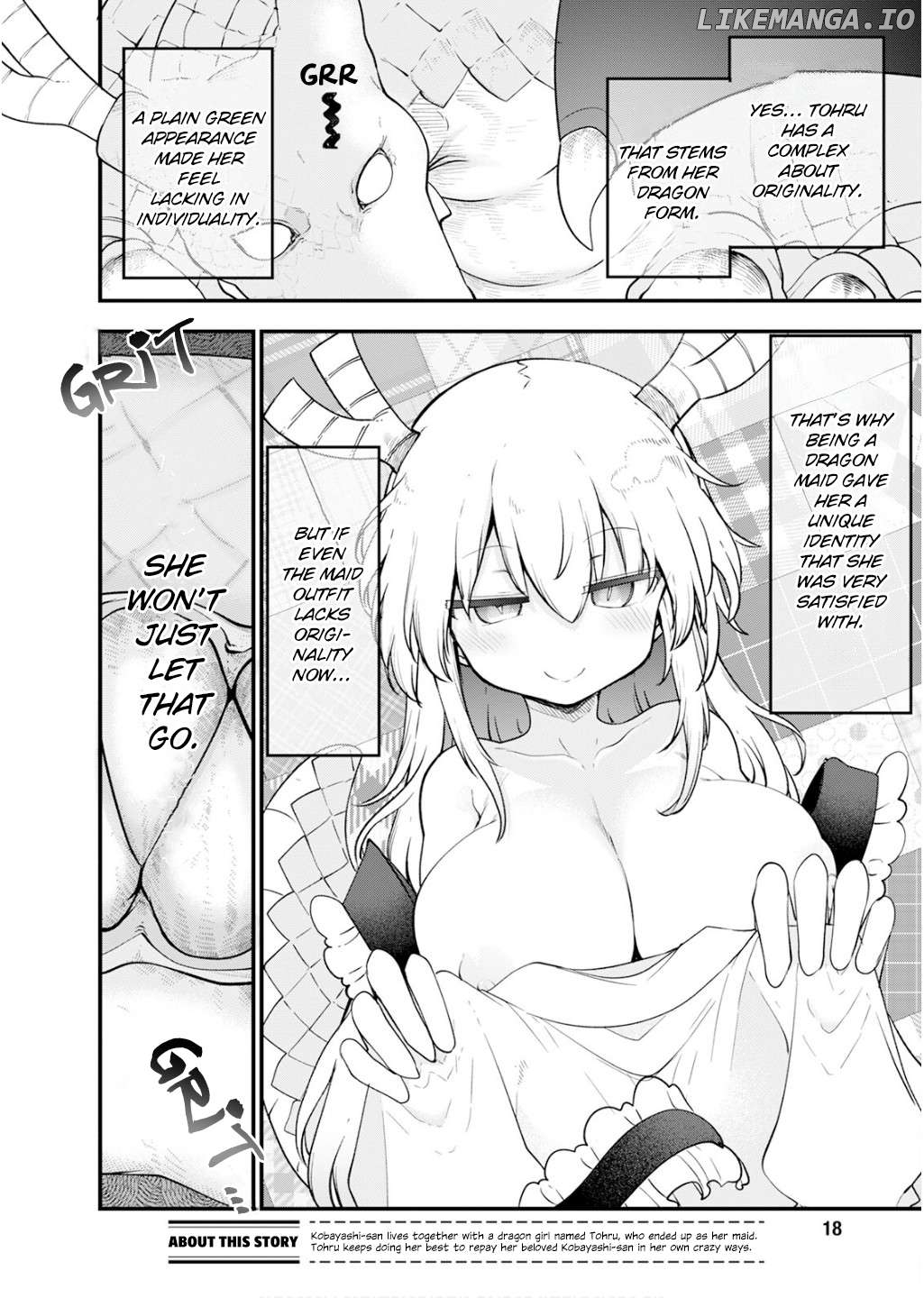 Kobayashi-San Chi No Maid Dragon Chapter 164 - page 3