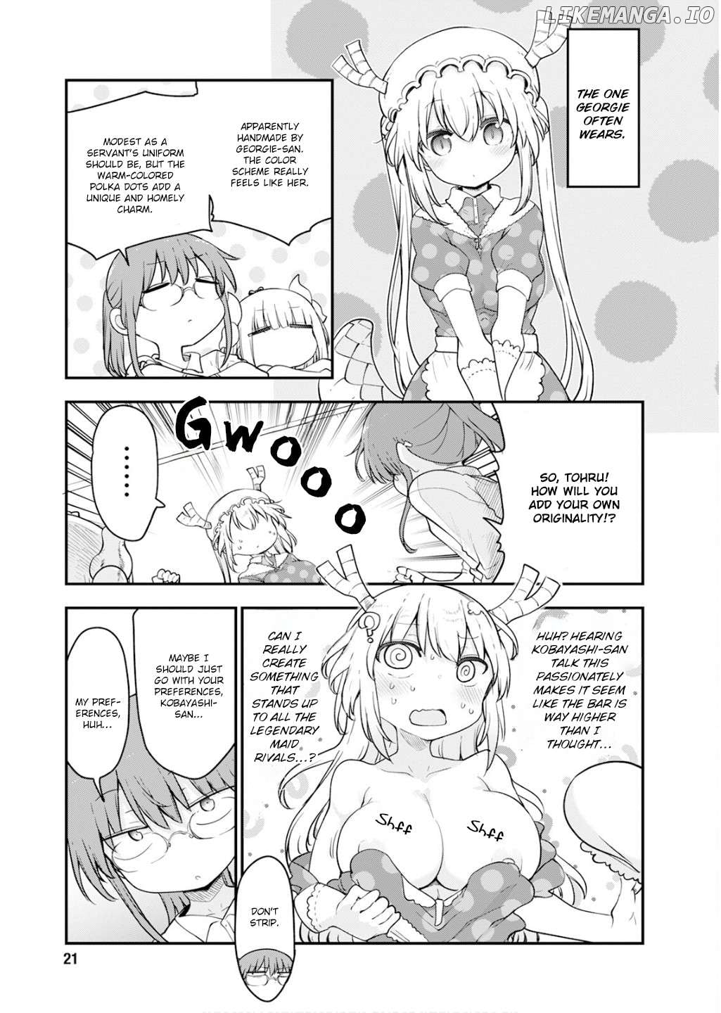 Kobayashi-San Chi No Maid Dragon Chapter 164 - page 6