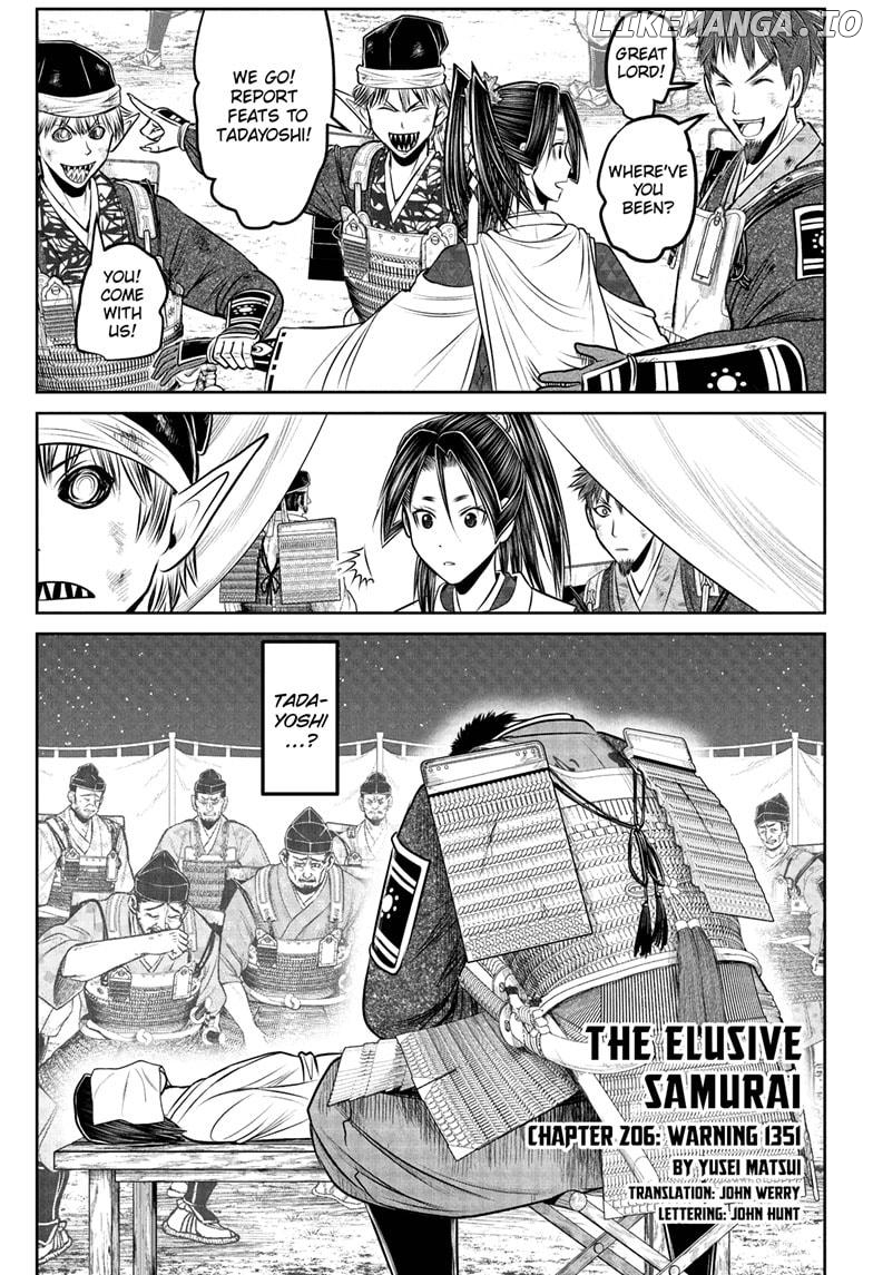 The Elusive Samurai Chapter 206 - page 1