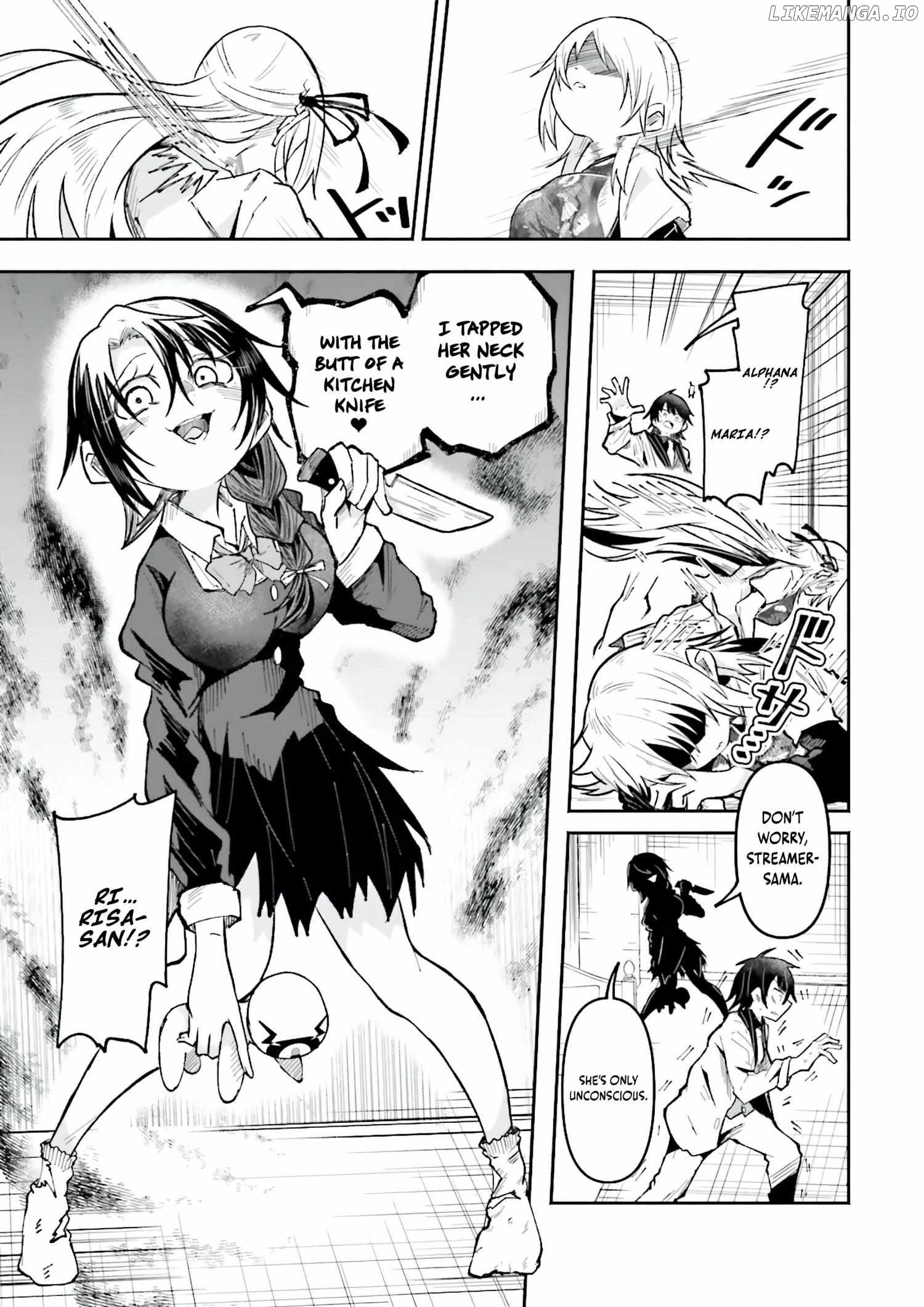 Isekai De Haishin Katsudou Wo Shitara Tairyou No Yandere Shinja Wo Umidashite Shimatta Ken Chapter 48.2 - page 3