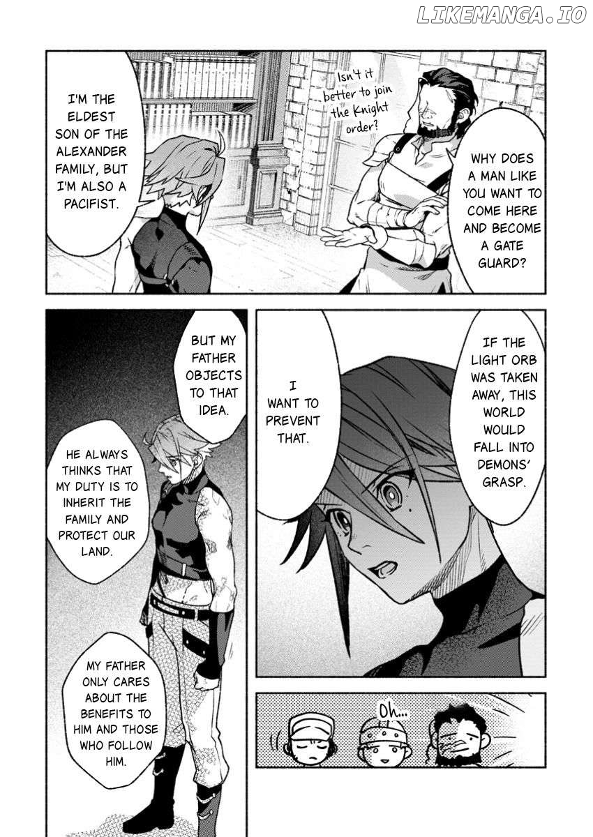 Sono Monban, Saikyou Nitsuki Tsuihou Sareta Bougyo Ryoku 9999 No Senshi, Outo No Monban Toshite Musou Suru Chapter 36 - page 4