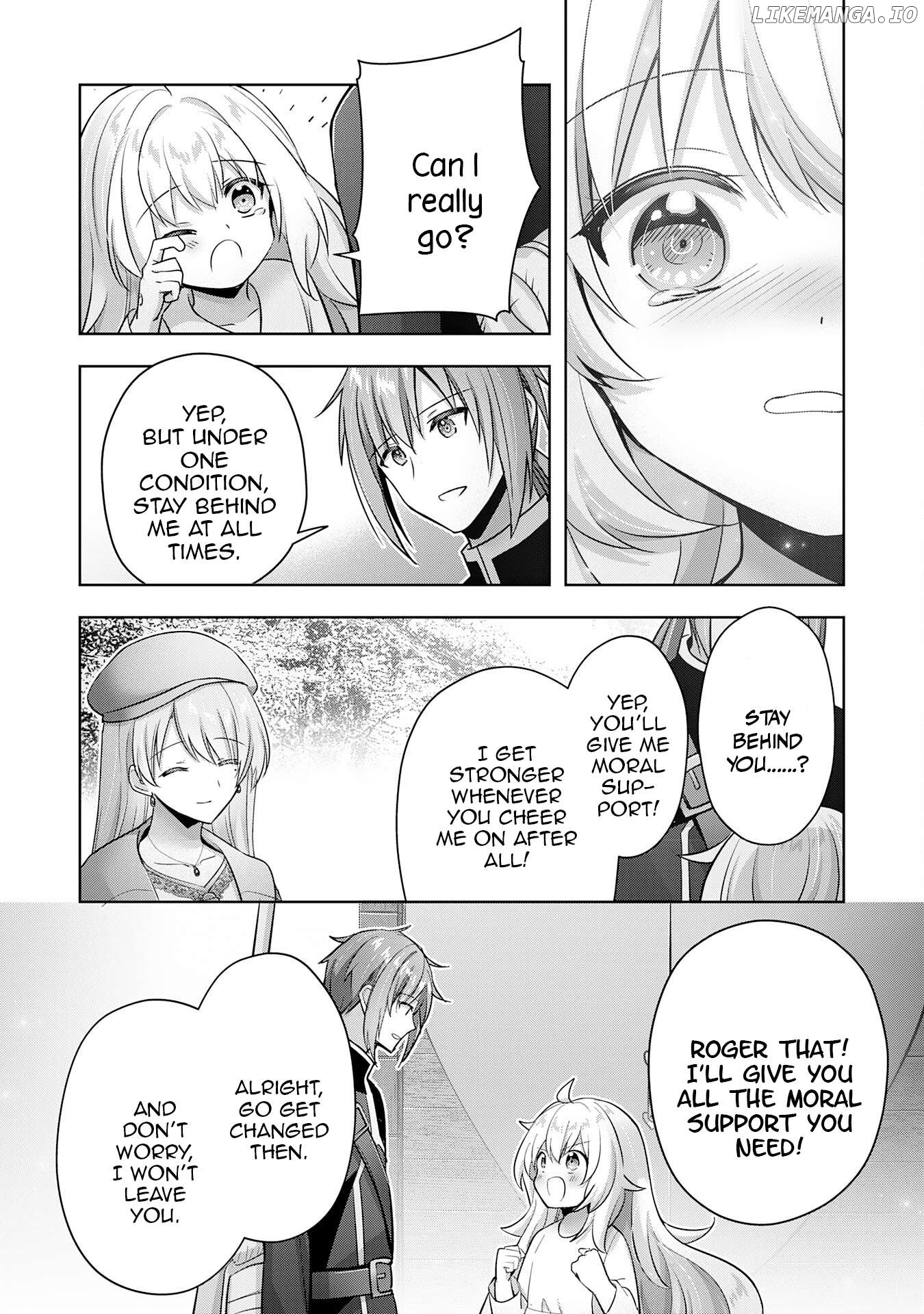 Uketsukejo Ni Kokuhaku Shitakute Guild Ni Kayoitsumetara Eiyu Ni Natteta Chapter 34 - page 21
