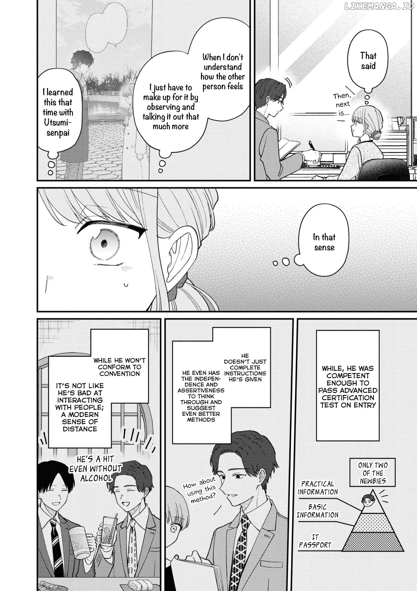 The New-Hire Who Could "Read" Emotions and the Unsociable Senpai Chapter 58 - page 2