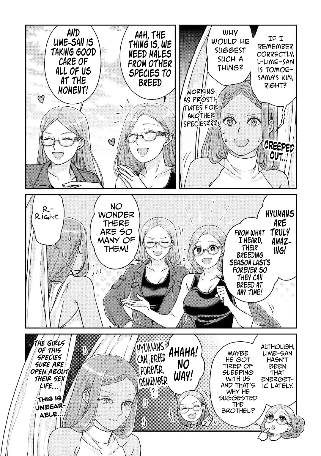 Tsuki ga Michibiku Isekai Douchuu Chapter 105 - page 7