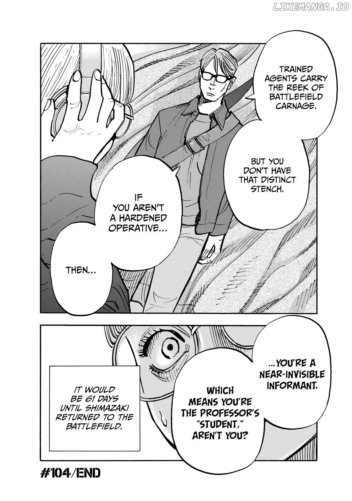 Dear Shimazaki In The Peaceful Land Chapter 104 - page 18