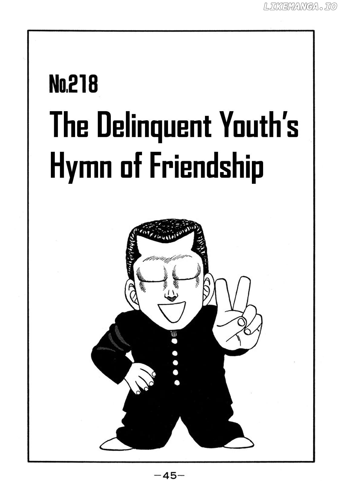 Be-Bop-Highschool Chapter 218 - page 1
