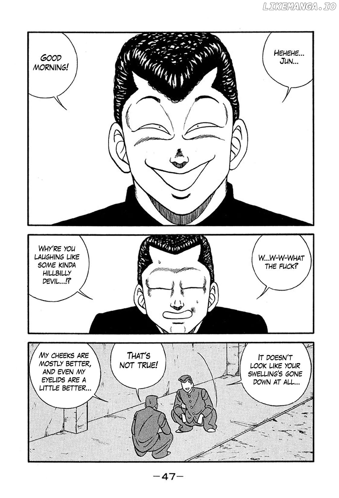 Be-Bop-Highschool Chapter 218 - page 3
