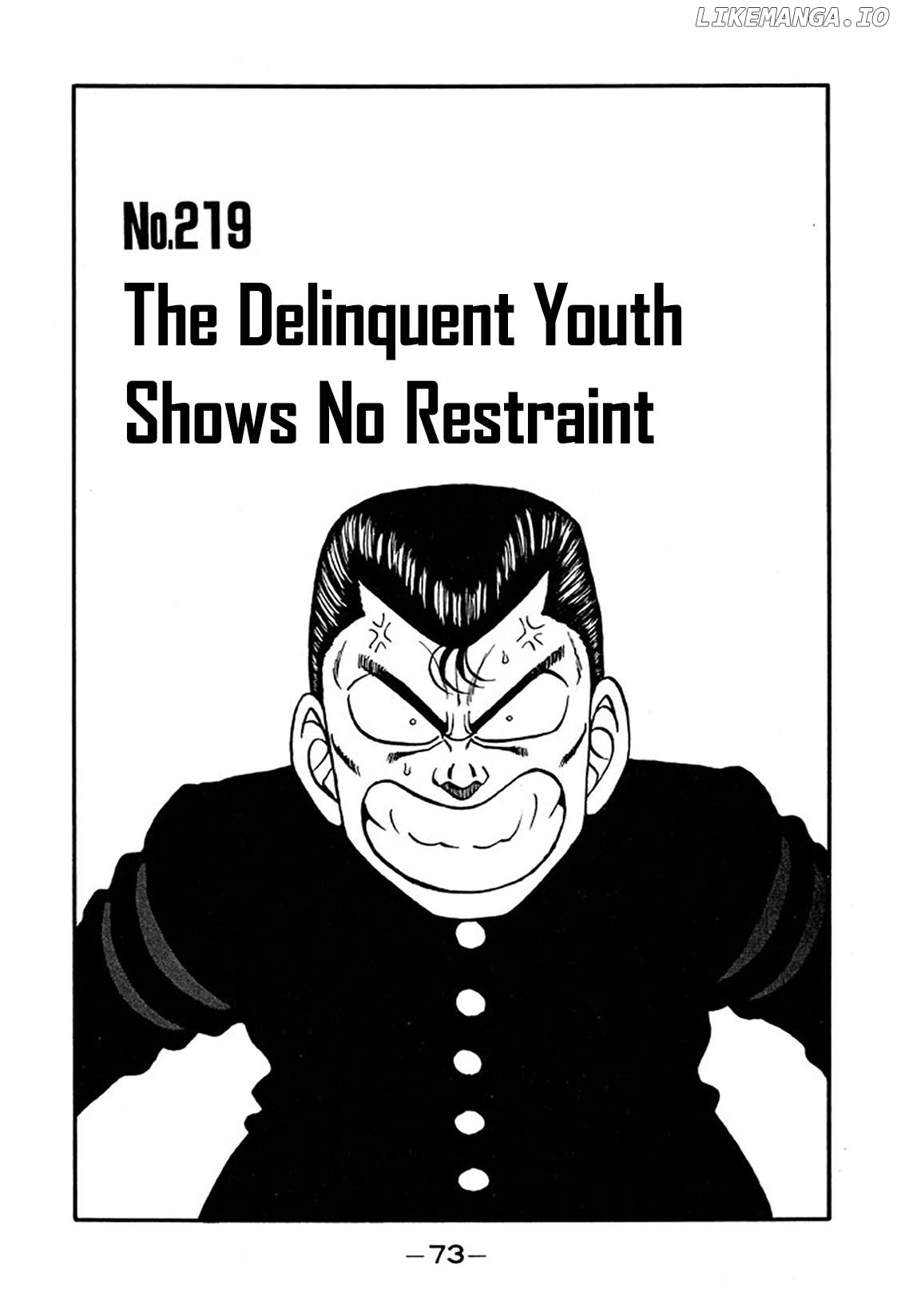 Be-Bop-Highschool Chapter 219 - page 1