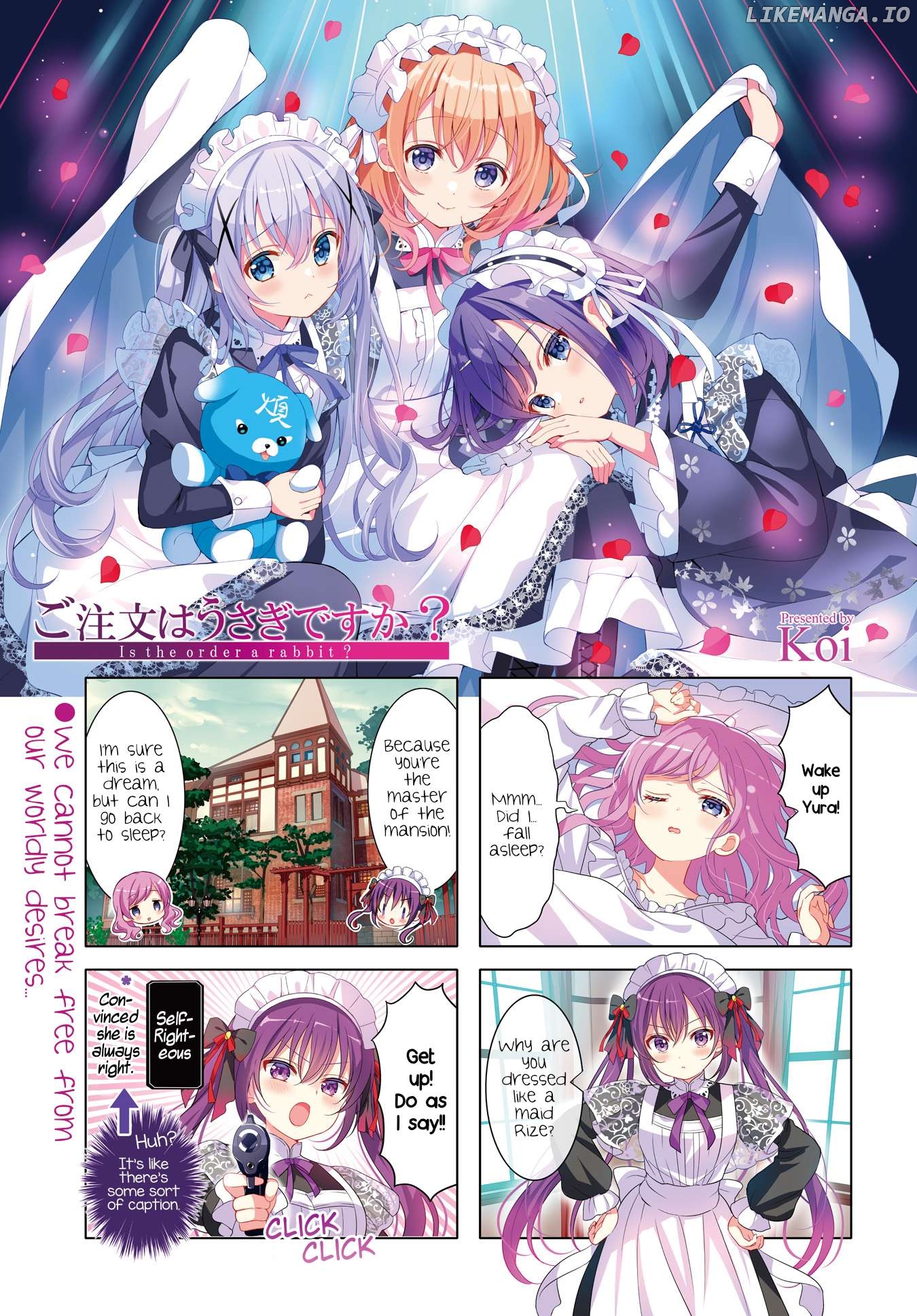 Gochuumon wa Usagi Desu ka? Chapter 176 - page 1