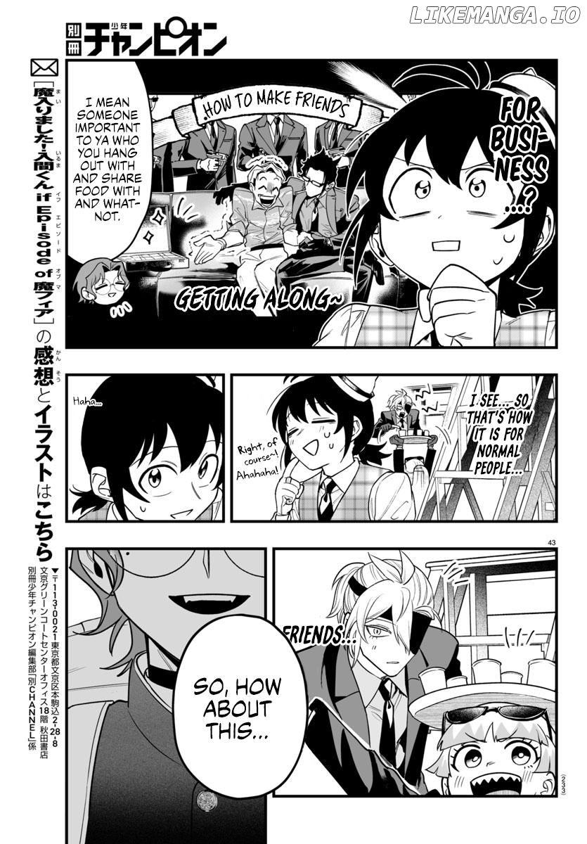Welcome to Demon School! Iruma-kun: If Episode of Mafia Chapter 22 - page 41