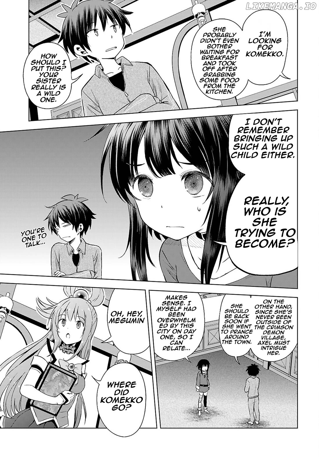 Kono Subarashii Sekai ni Shukufuku o! Chapter 129 - page 12