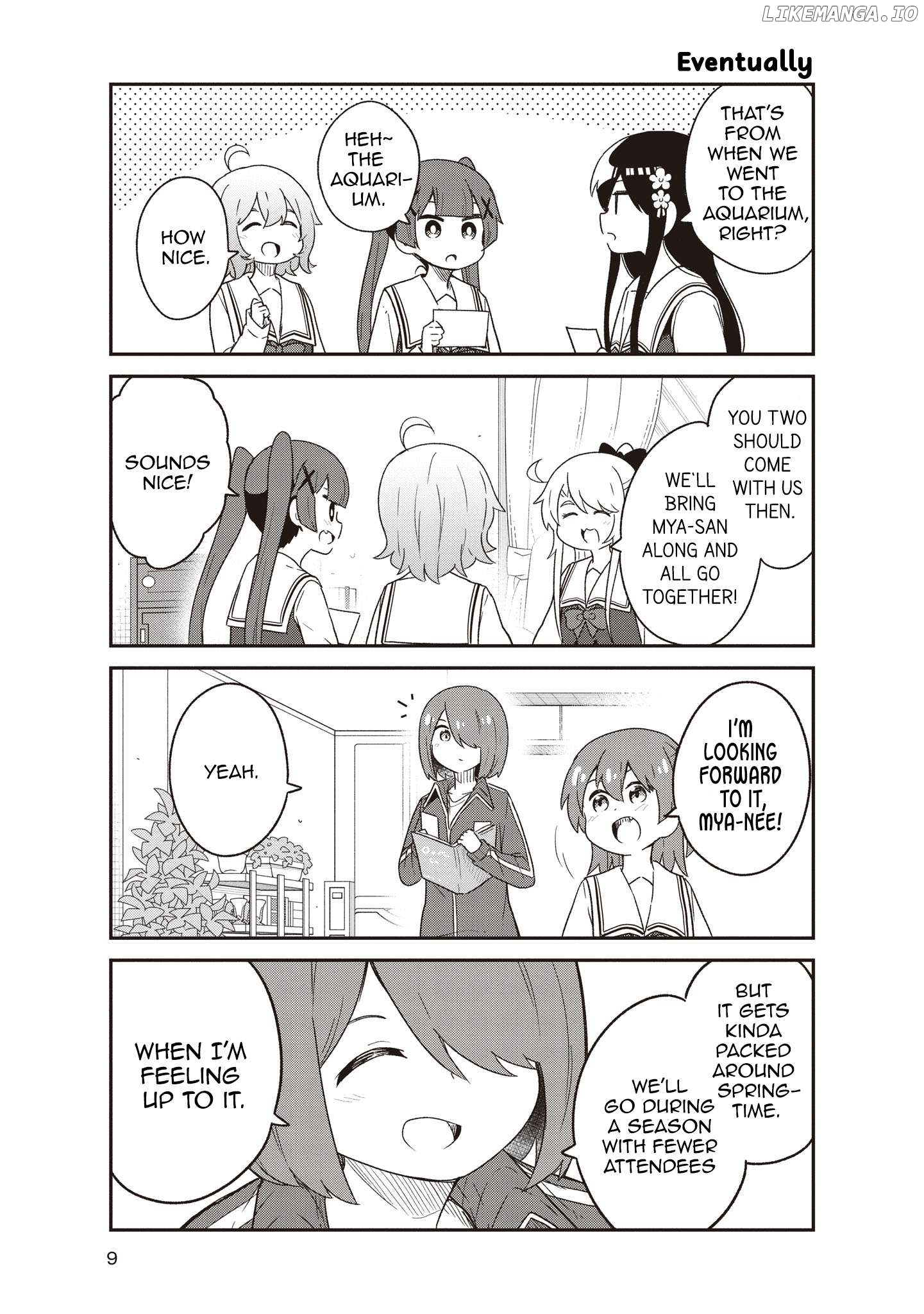 Watashi Ni Tenshi Ga Maiorita! Chapter 132.6 - page 9