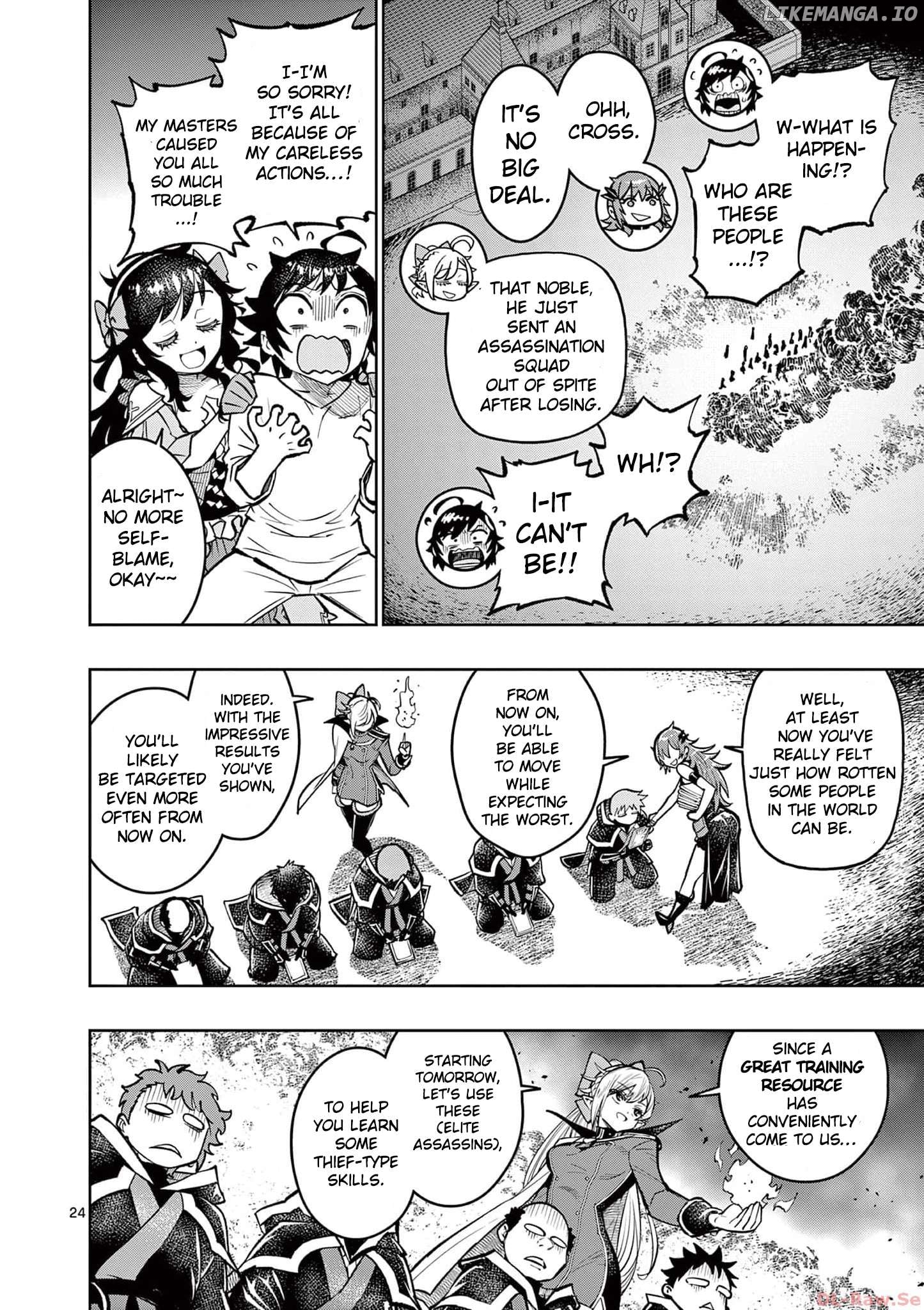 The Strongest Female Masters, Who Are Trying to Raise Me Up, Are in Shambles Over Their Training Policy Chapter 38 - page 24