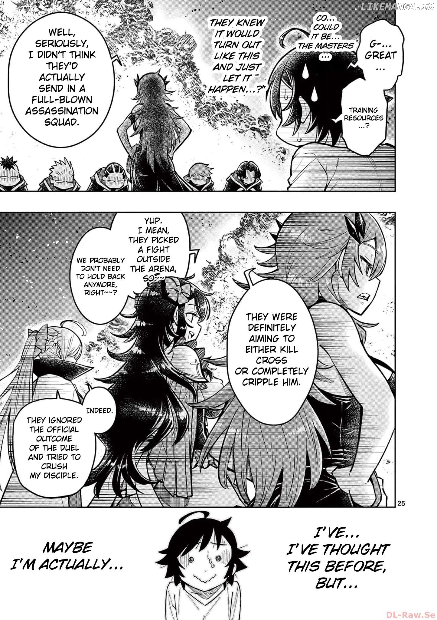 The Strongest Female Masters, Who Are Trying to Raise Me Up, Are in Shambles Over Their Training Policy Chapter 38 - page 25