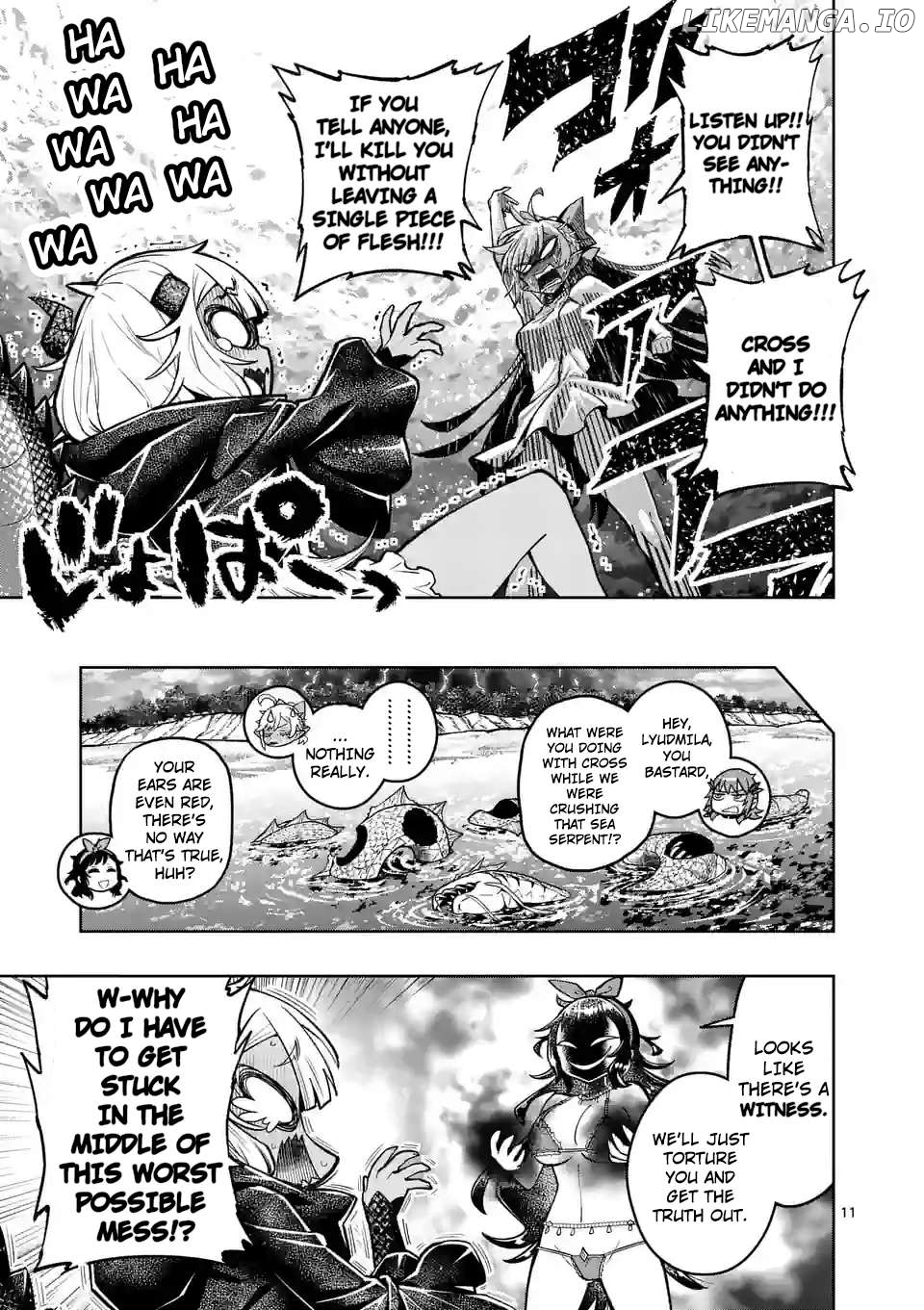 The Strongest Female Masters, Who Are Trying to Raise Me Up, Are in Shambles Over Their Training Policy Chapter 43 - page 12