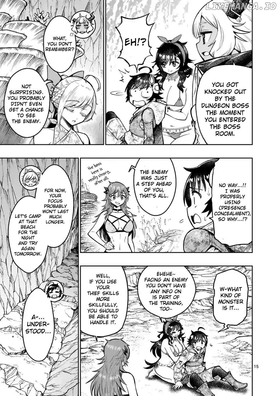 The Strongest Female Masters, Who Are Trying to Raise Me Up, Are in Shambles Over Their Training Policy Chapter 44 - page 15