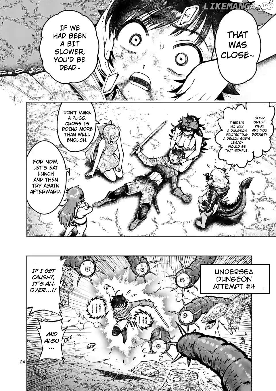 The Strongest Female Masters, Who Are Trying to Raise Me Up, Are in Shambles Over Their Training Policy Chapter 44 - page 24