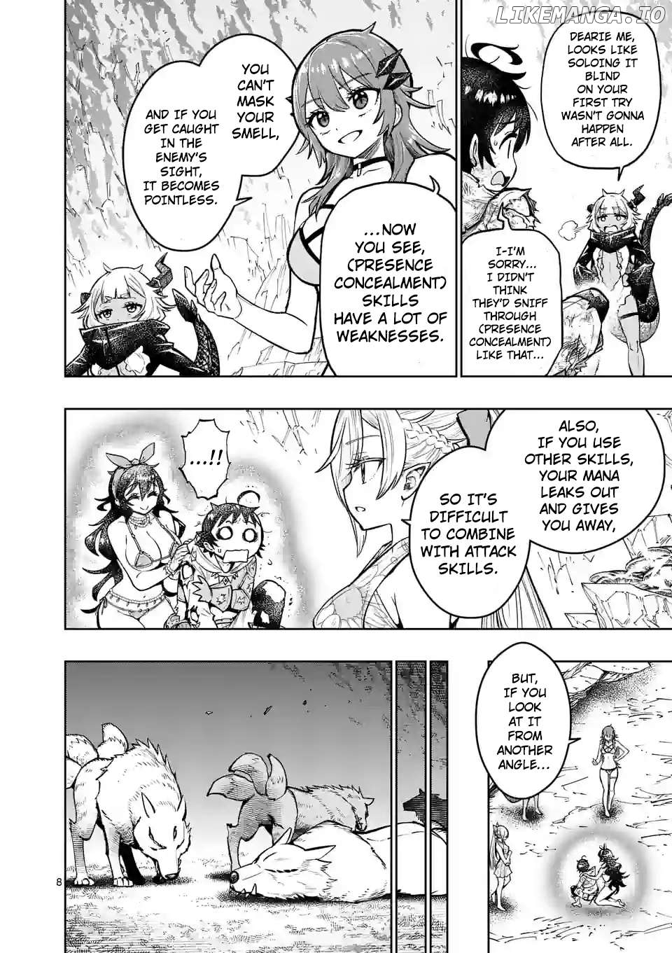 The Strongest Female Masters, Who Are Trying to Raise Me Up, Are in Shambles Over Their Training Policy Chapter 44 - page 8