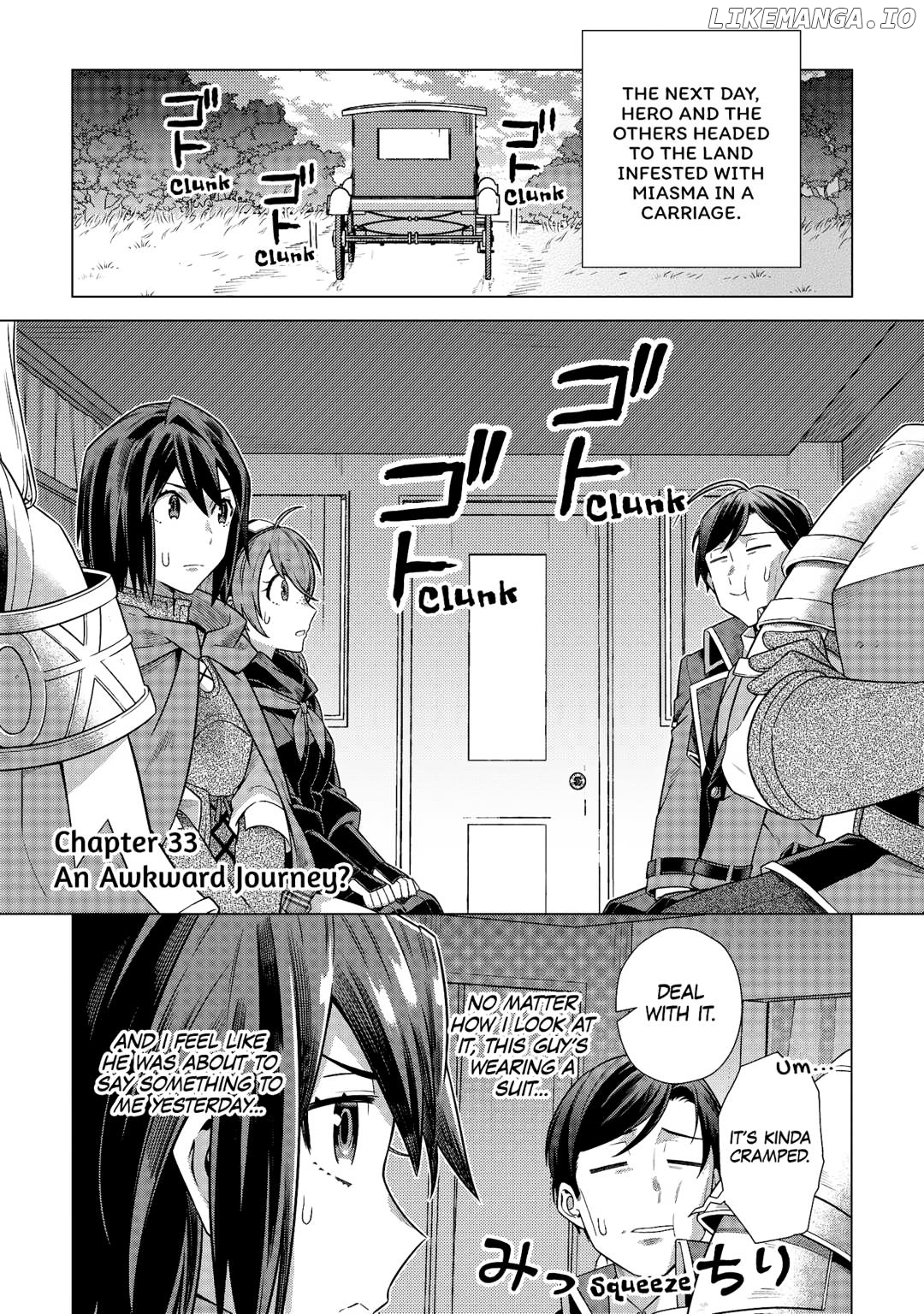 The Salaryman Traveling Another World At His Own Pace Chapter 33 - page 1