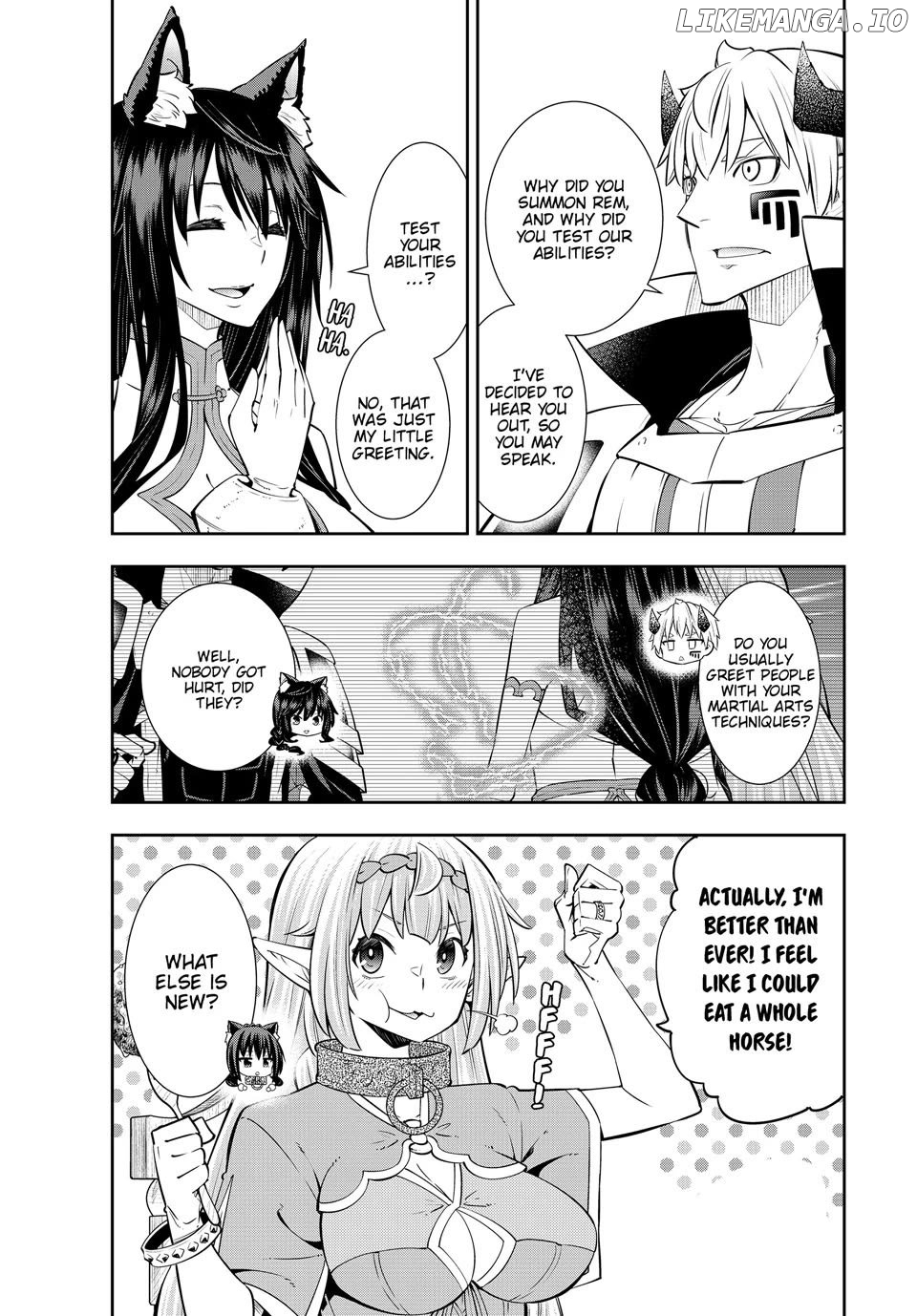 Isekai Maou to Shoukan Shoujo Dorei Majutsu Chapter 123 - page 21