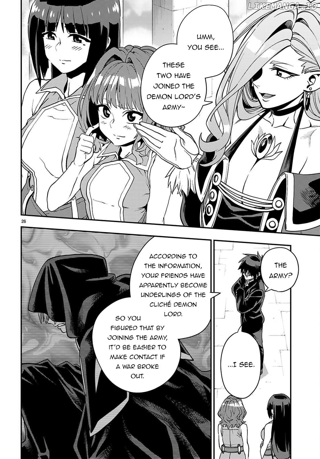 Konjiki no Moji Tsukai - Yuusha Yonin ni Makikomareta Unique Cheat Chapter 120 - page 27