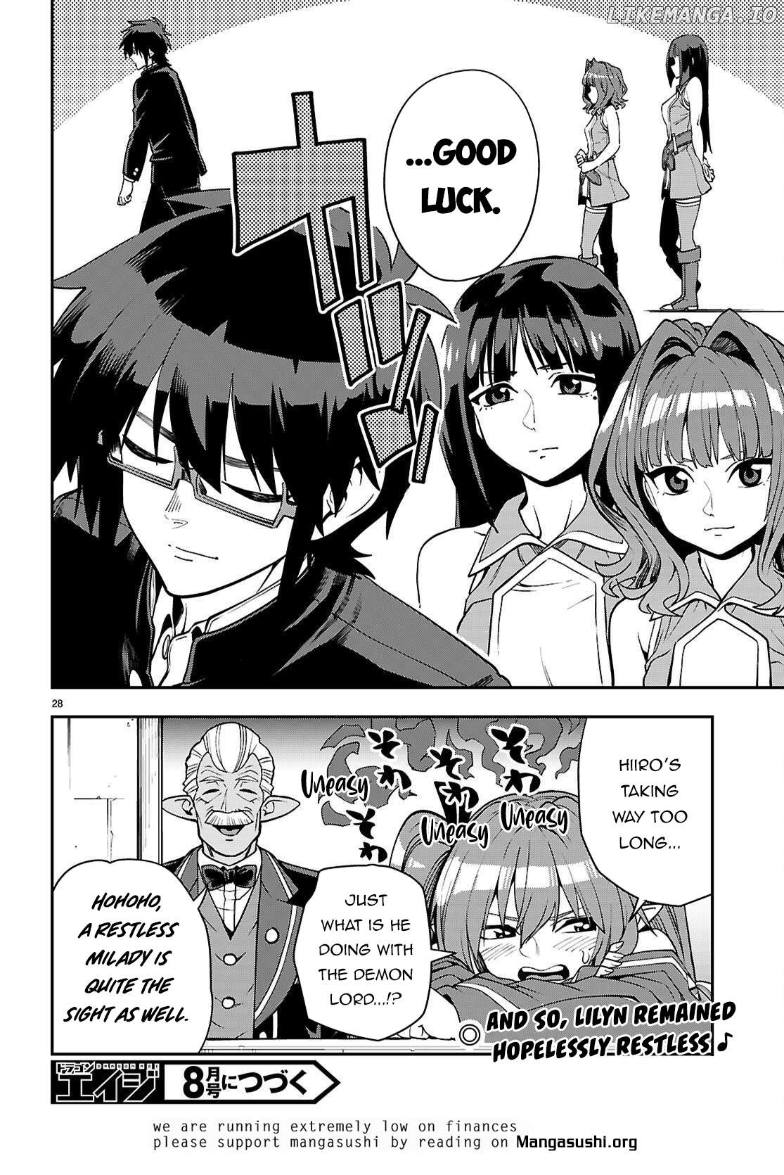 Konjiki no Moji Tsukai - Yuusha Yonin ni Makikomareta Unique Cheat Chapter 120 - page 29