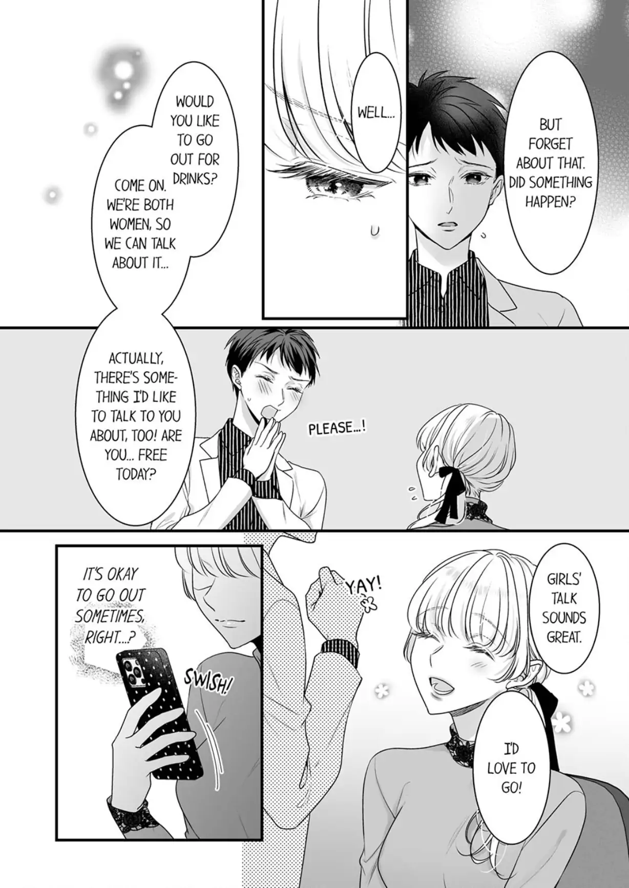 No Matter How Much I Cum, Satou Won't Let Go! Which Do You Prefer, Fingers or Tongue? Chapter 31 - page 6
