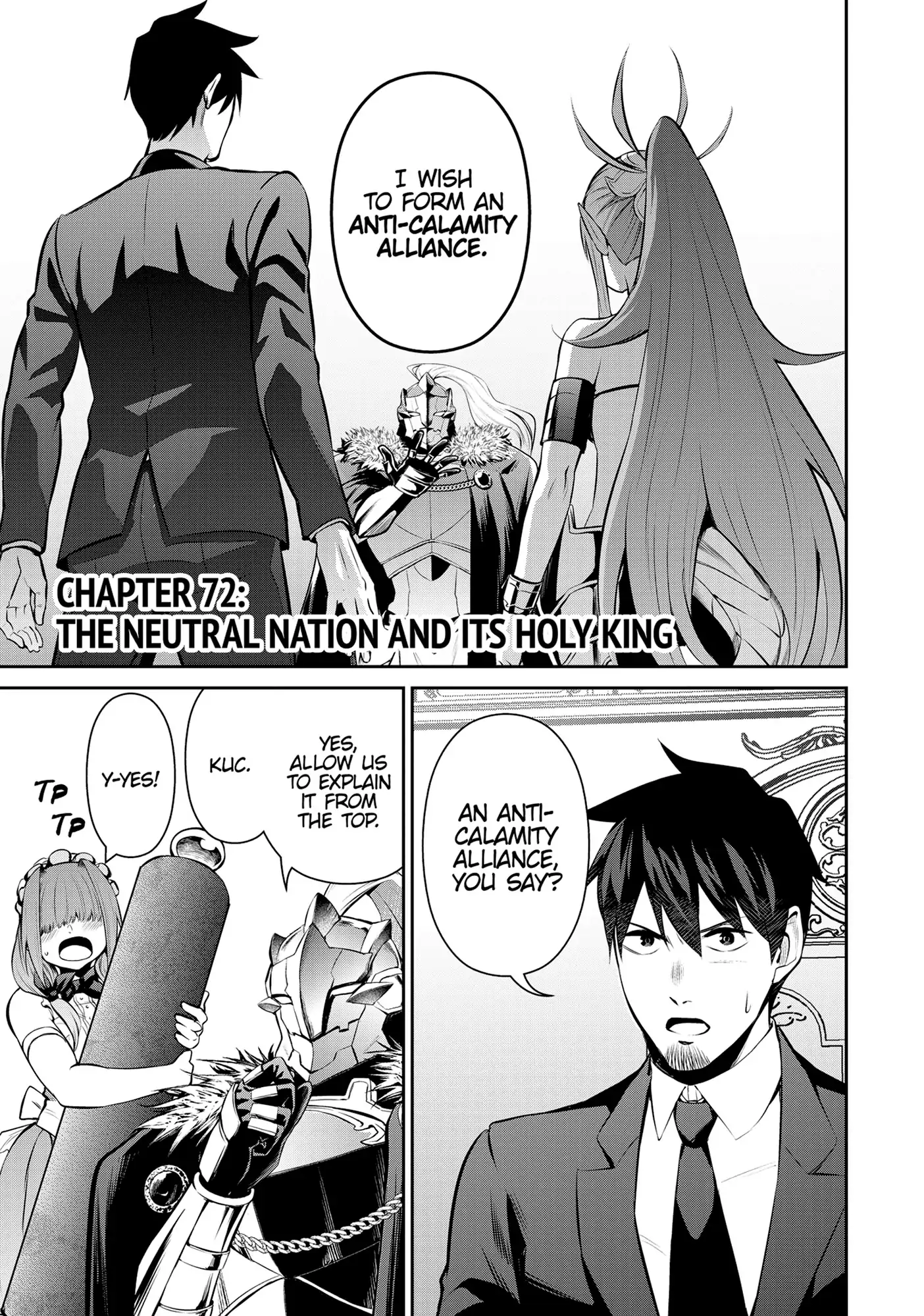 Headhunted to Another World: From Salaryman to Big Four! Chapter 72 - page 1