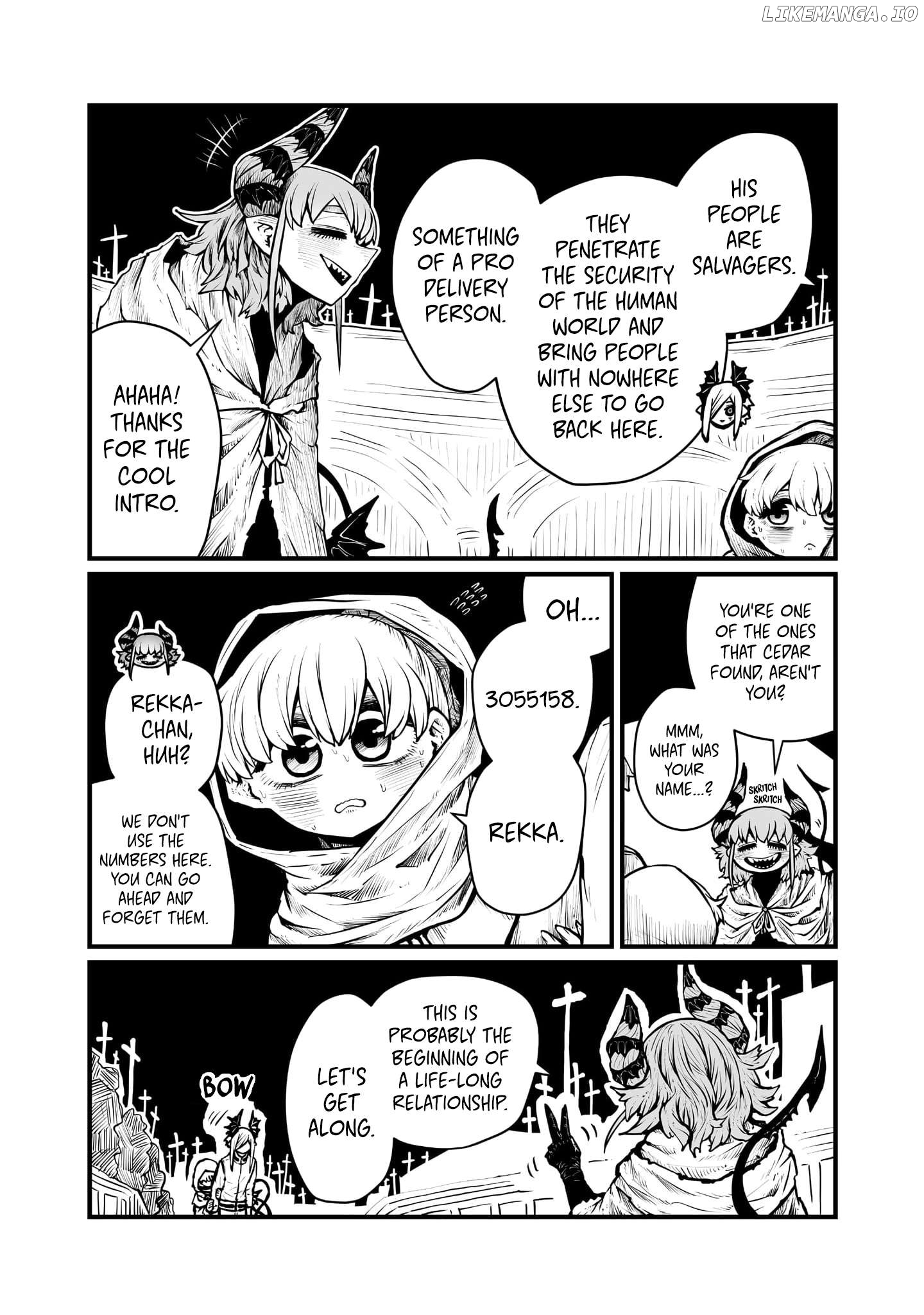Please Give Me Your Blood, I Will Serve You In Gratitude Chapter 50.5 - page 4