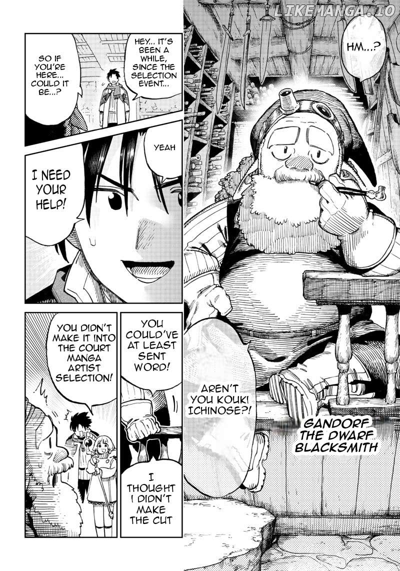 Isekai Henshūsha ~Manga De Sekai O Sukū Koto Ni Narimashita~ Chapter 5.2 - page 4