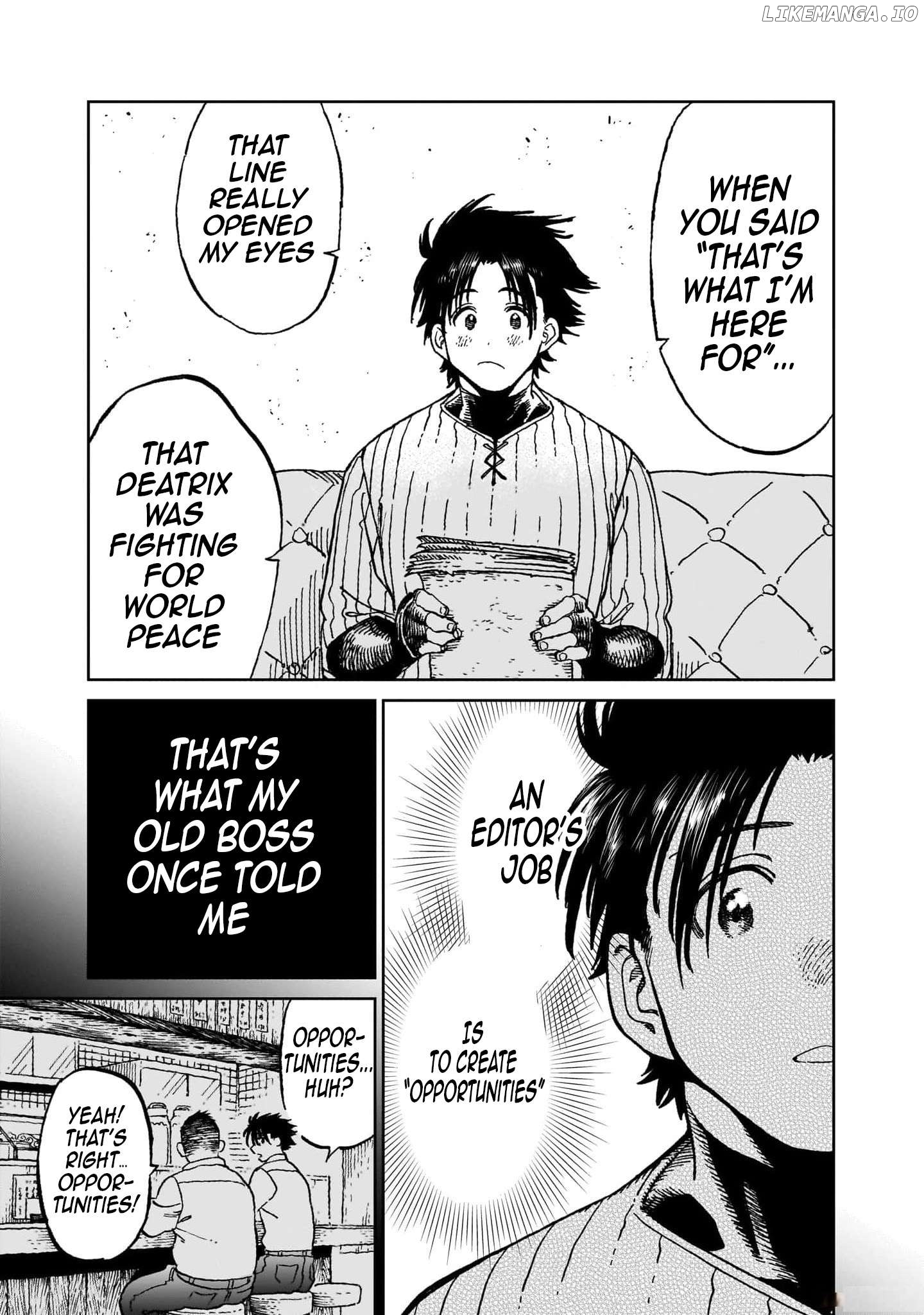 Isekai Henshūsha ~Manga De Sekai O Sukū Koto Ni Narimashita~ Chapter 6 - page 49