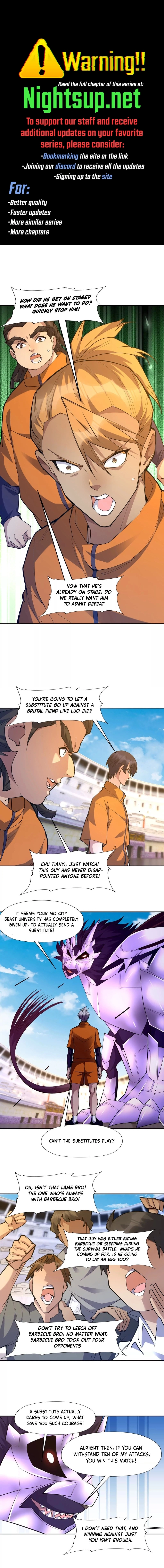 Reborn as a Monster 2: Rise of the Beast God Chapter 81 - page 1